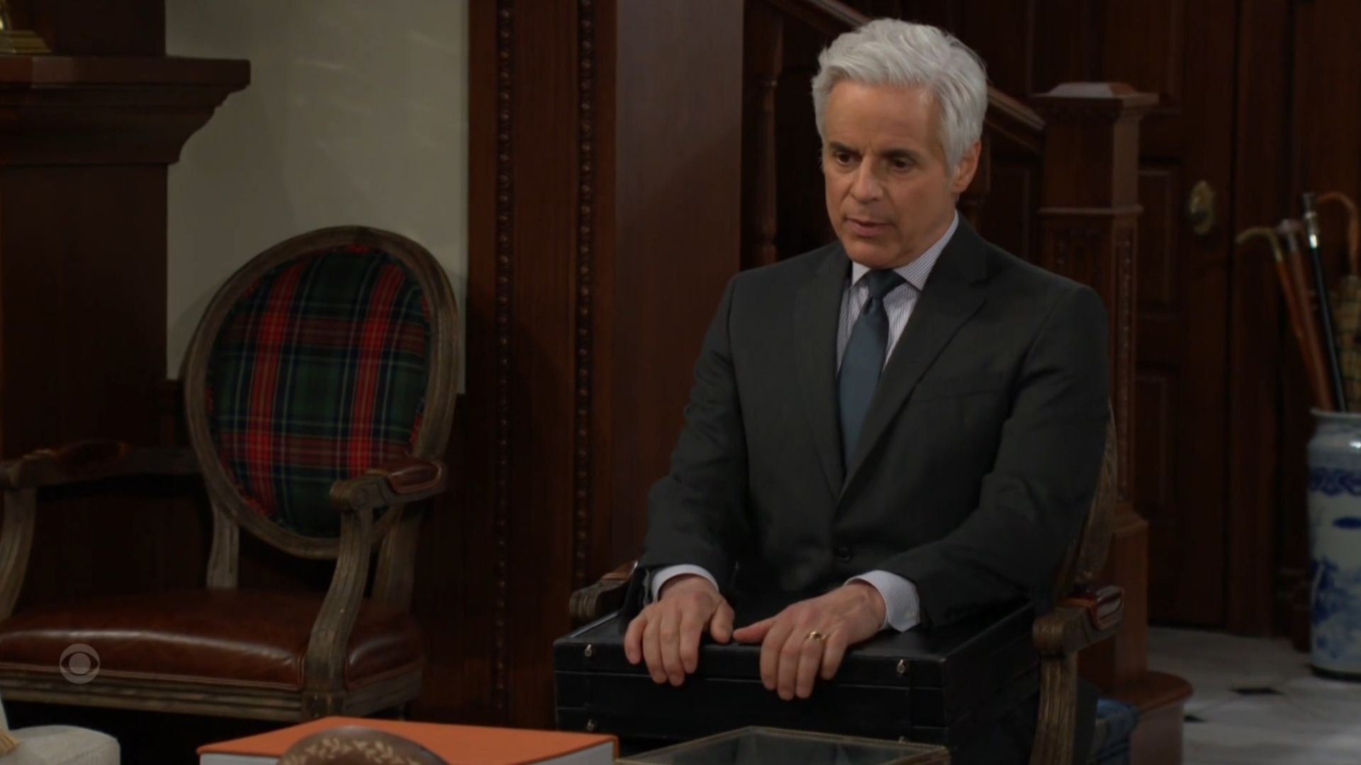 Michael (Christian LeBlanc) didn&#039;t leave Victor (Eric Braeden) lightly on The Young and the Restless | Image: CBS