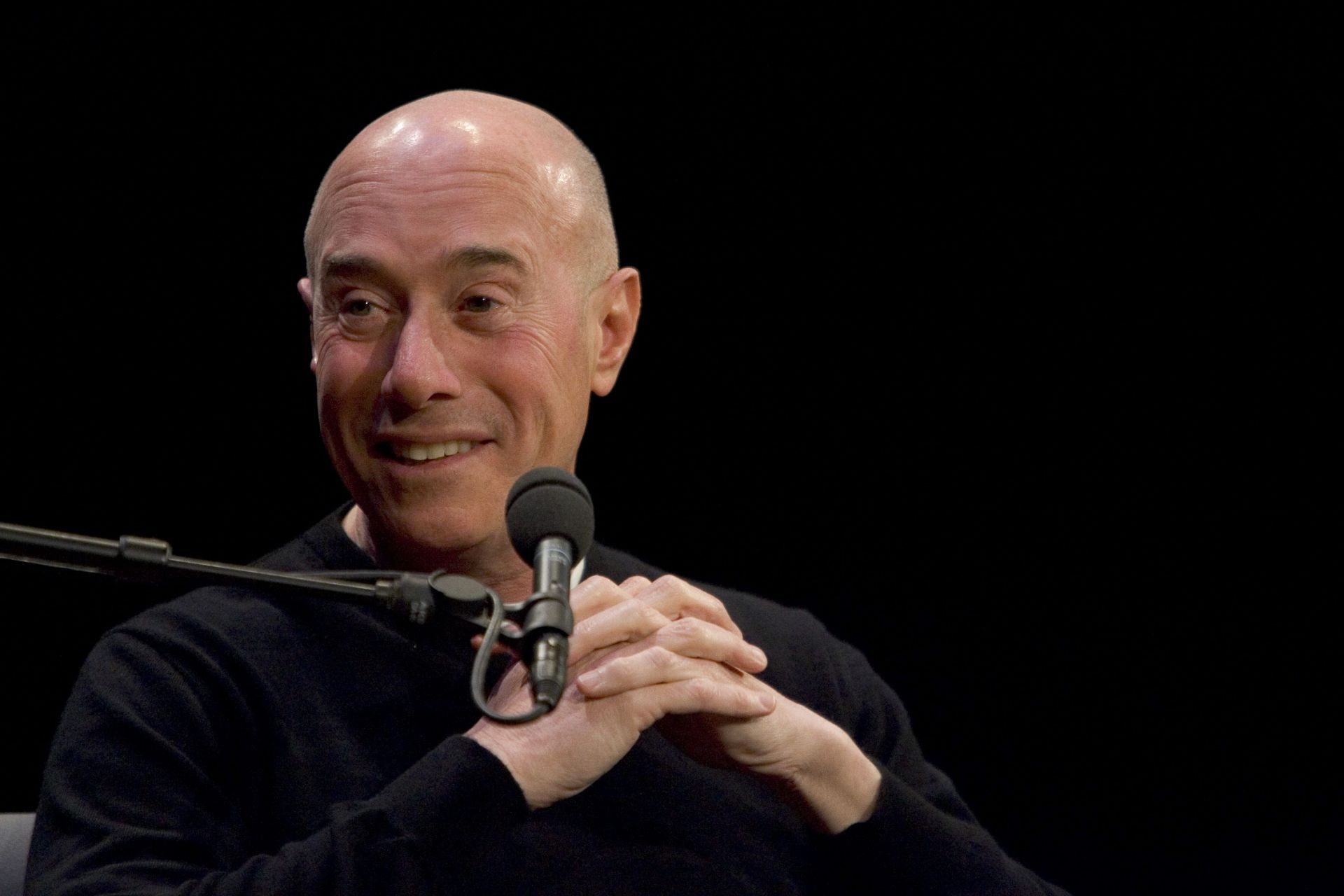 David Geffen at Lecture - Source: Getty