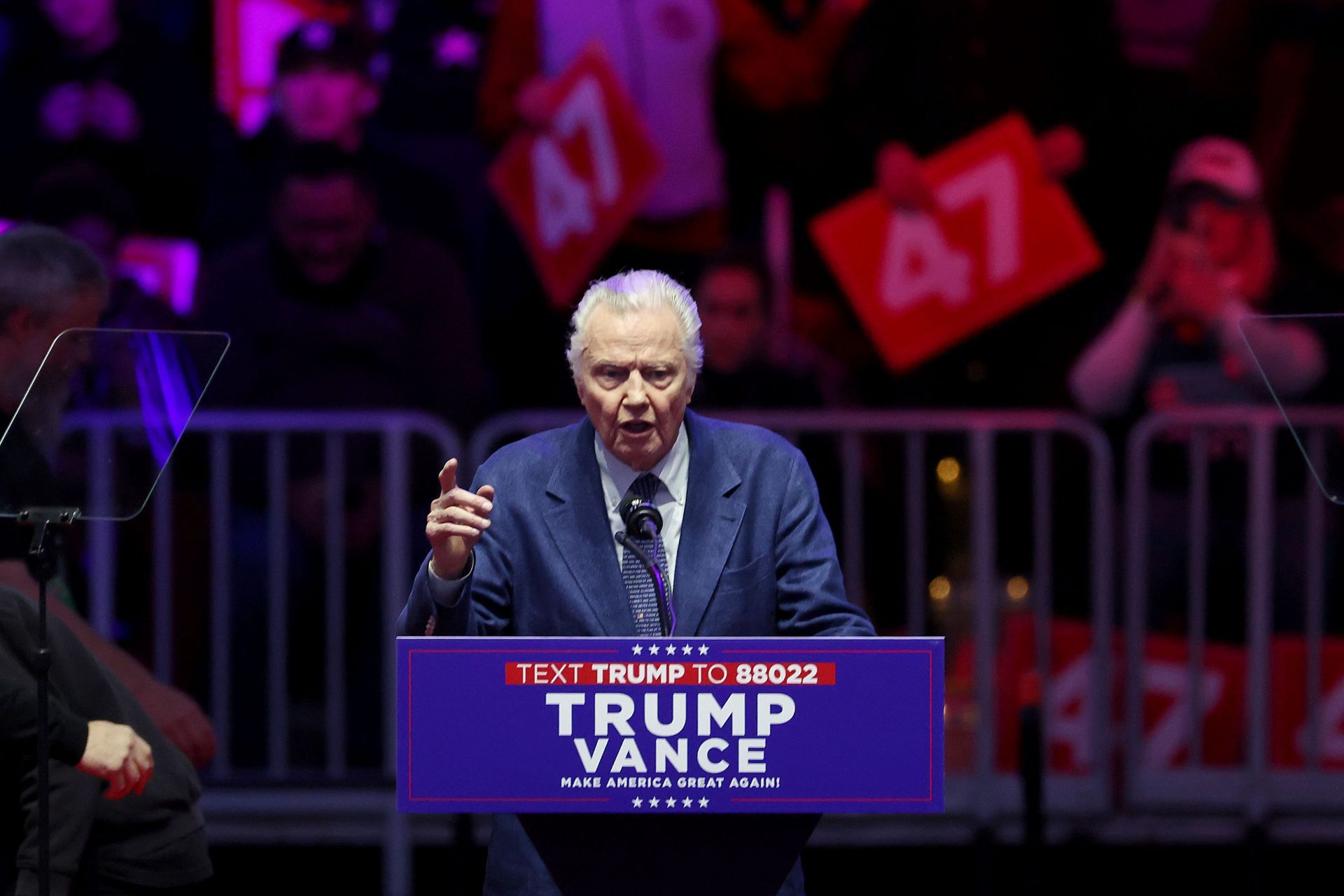 Donald Trump Holds Victory Rally In Washington DC On Eve Of Inauguration - Source: Getty