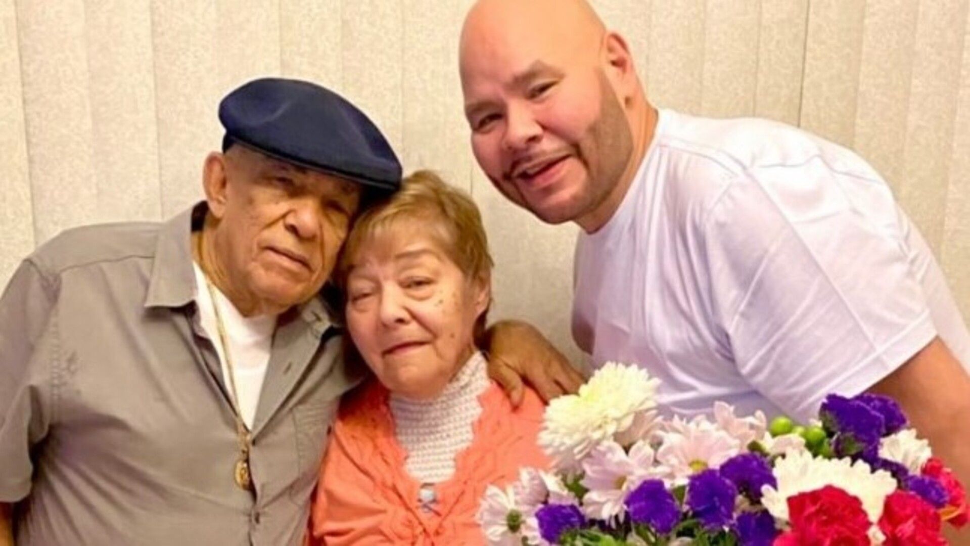 Fat Joe with his parents Ernest and Marie (Image via Instagram/@fatjoe)