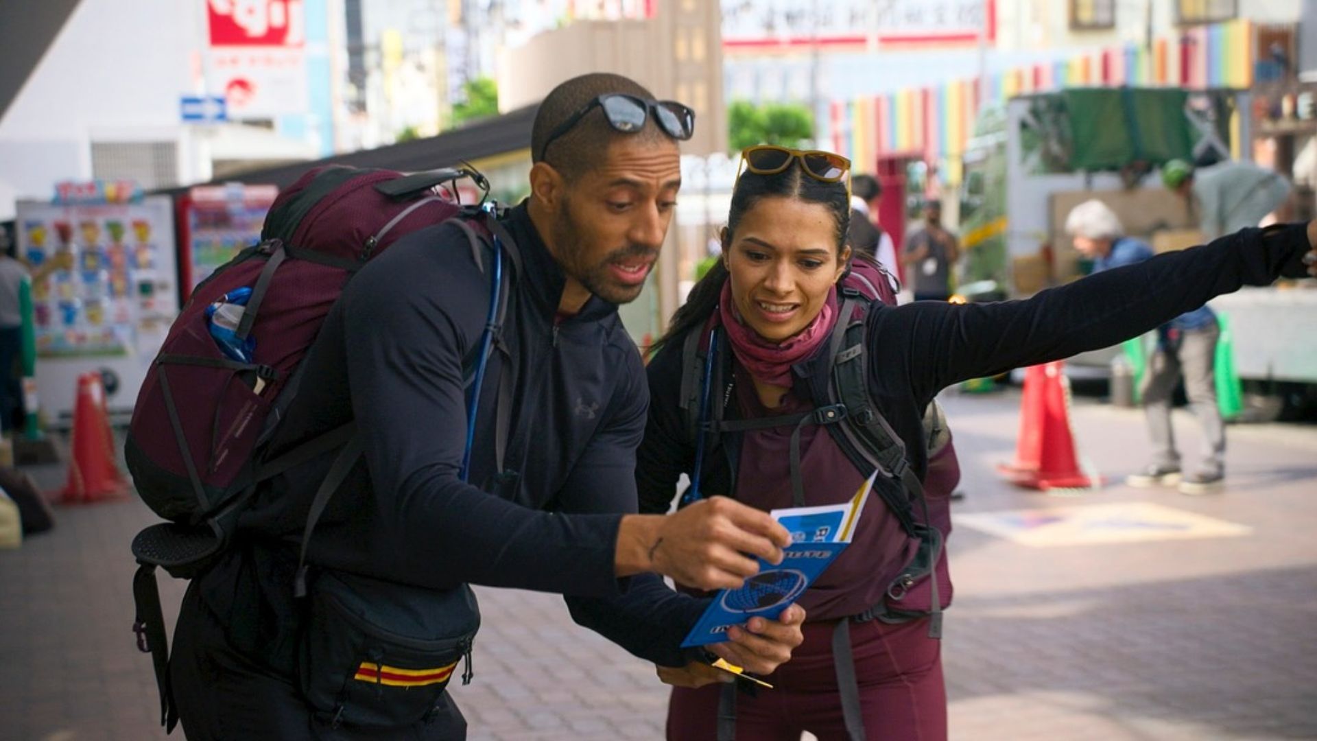 Ana and Jonathan from The Amazing Race Season 37 | Image via Instagram/ @ana_towns