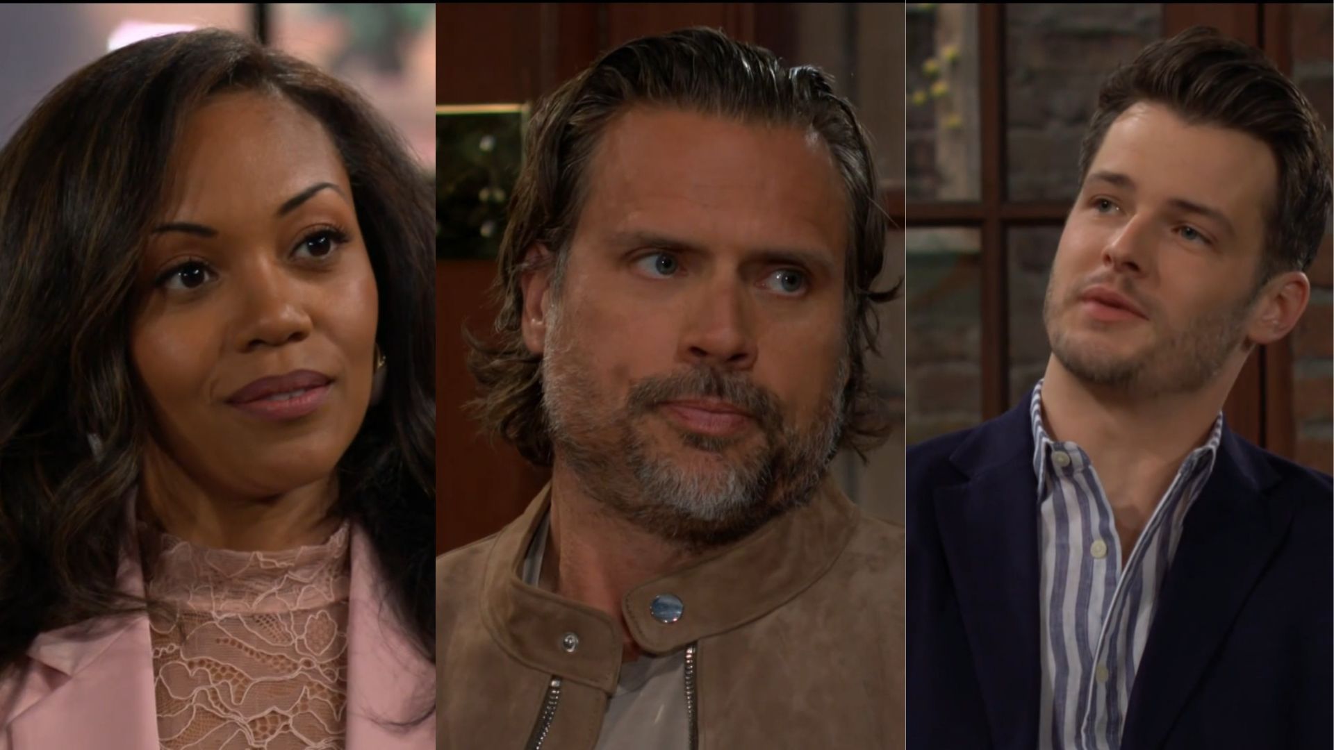 Amanda Sinclair, Nick Newman, and Kyle Abbott had quite a week on The Young and the Restless  l  Image: CBS