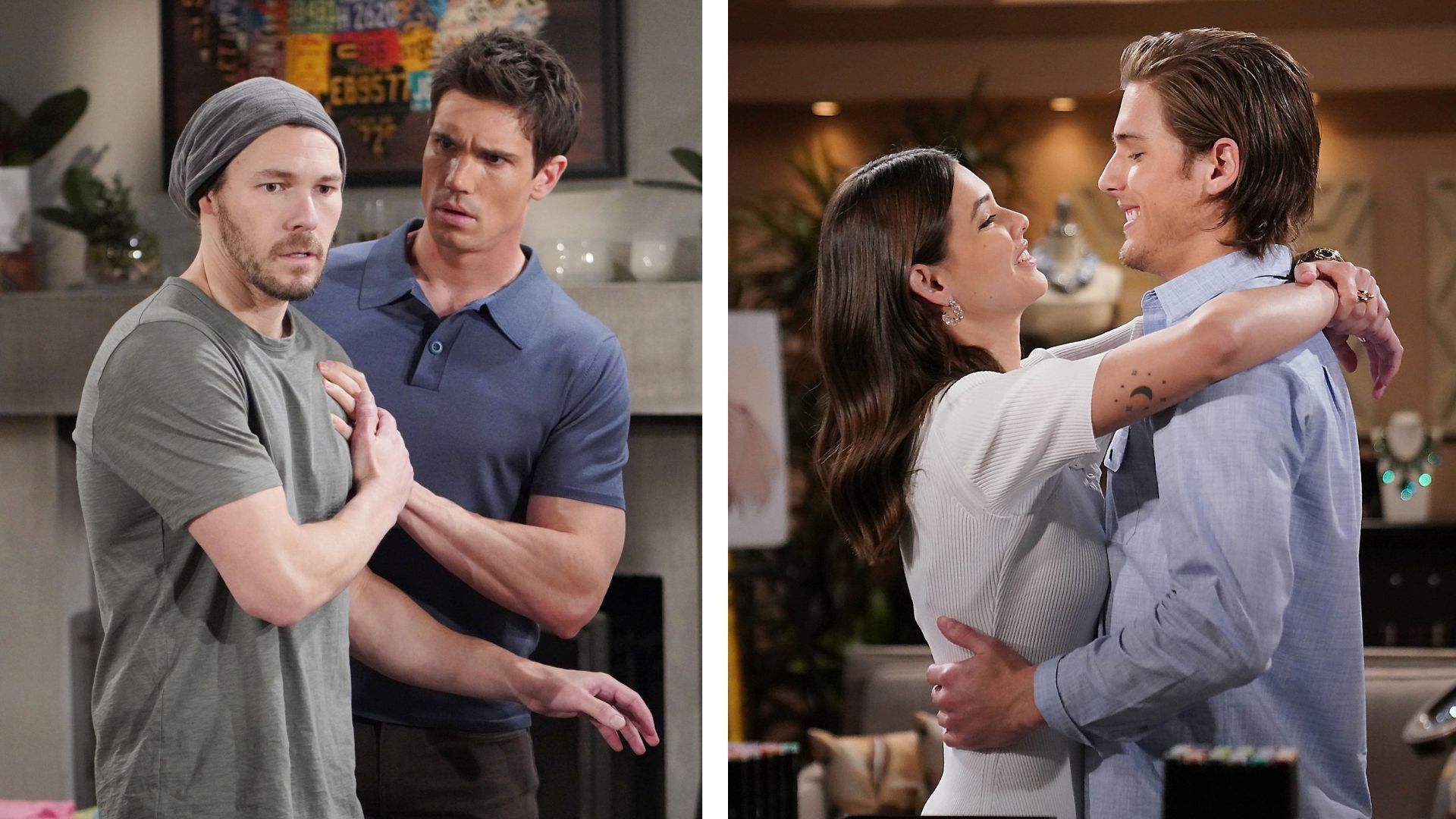 Liam and Finn; Electra and Will on The Bold and the Beautiful | Images: JPI
