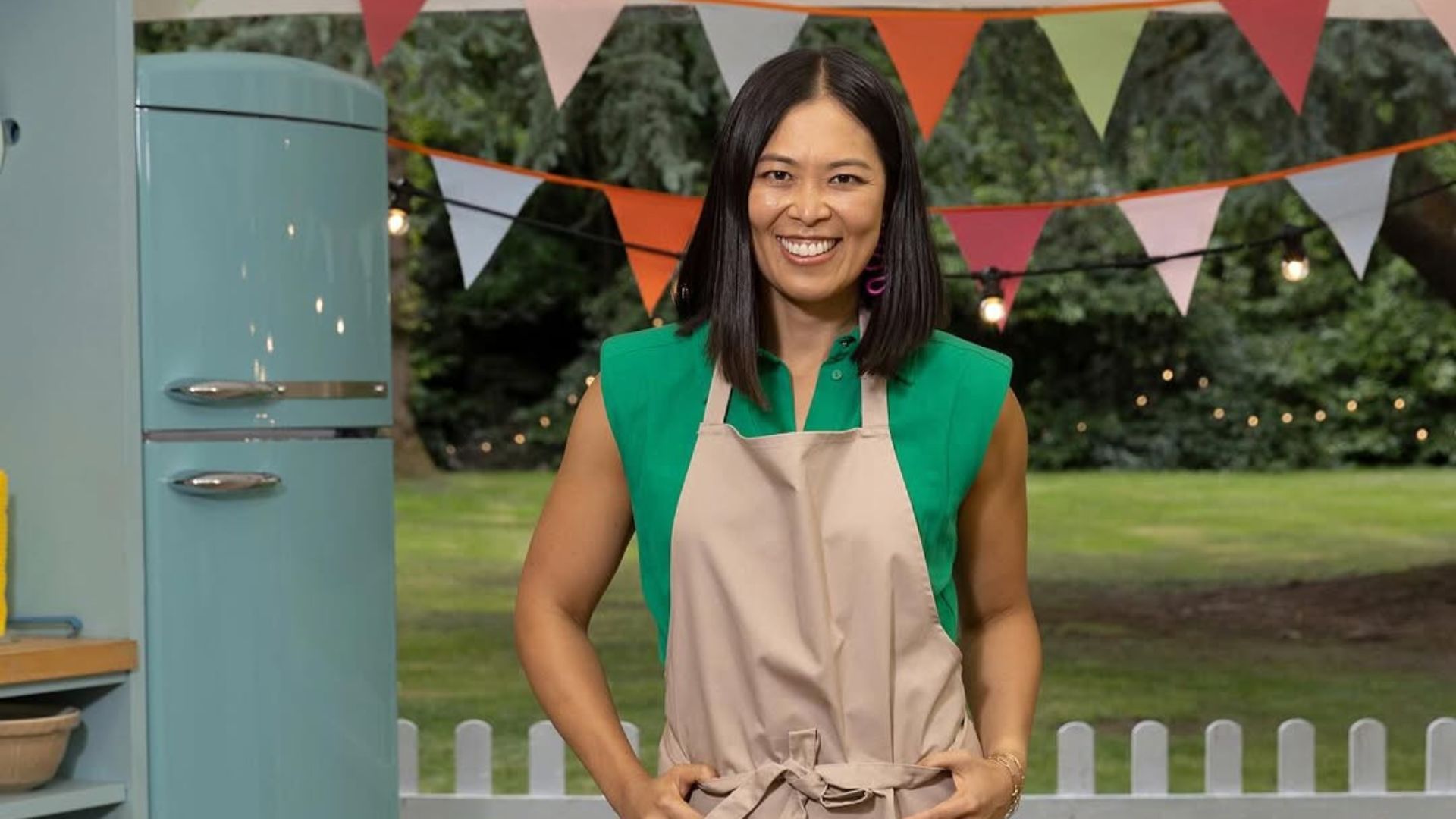 Adela Mou on The Great American Baking Show (Image via Instagram/ @adelamou)