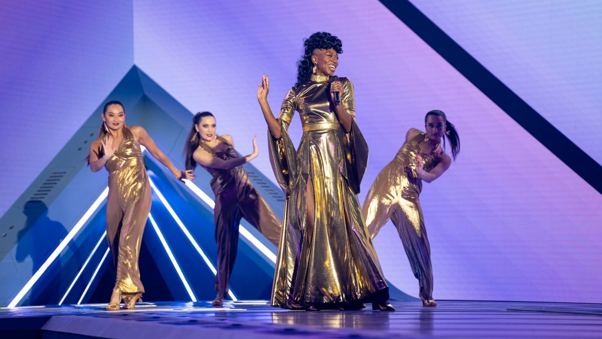 Scene from The Interstella Song Contest | Image via: Disney Plus