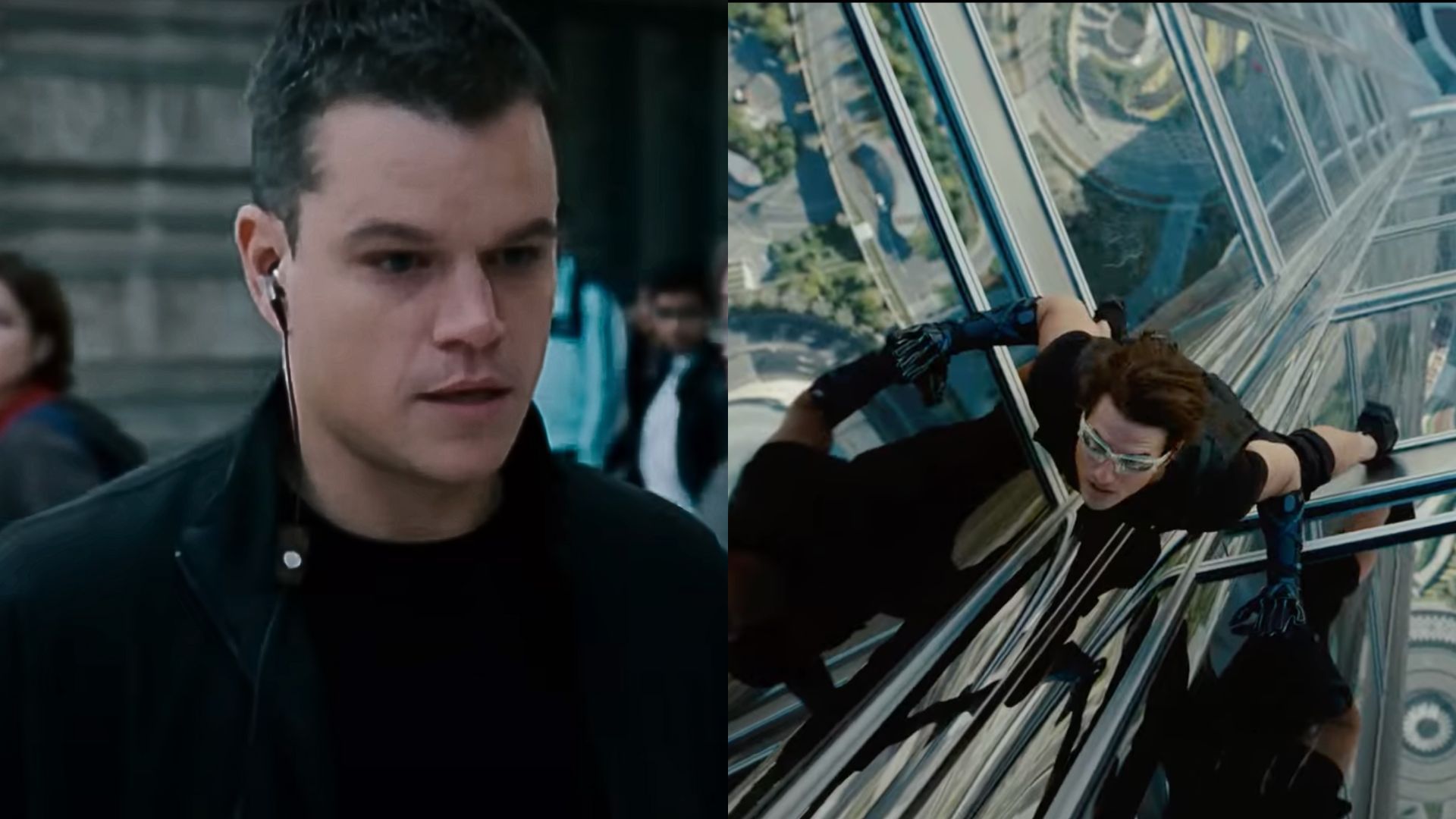 Matt Damon spoke about Tom Cruise&rsquo;s DIY stunt discipline (Image via Universal Pictures &amp; Paramount Pictures)