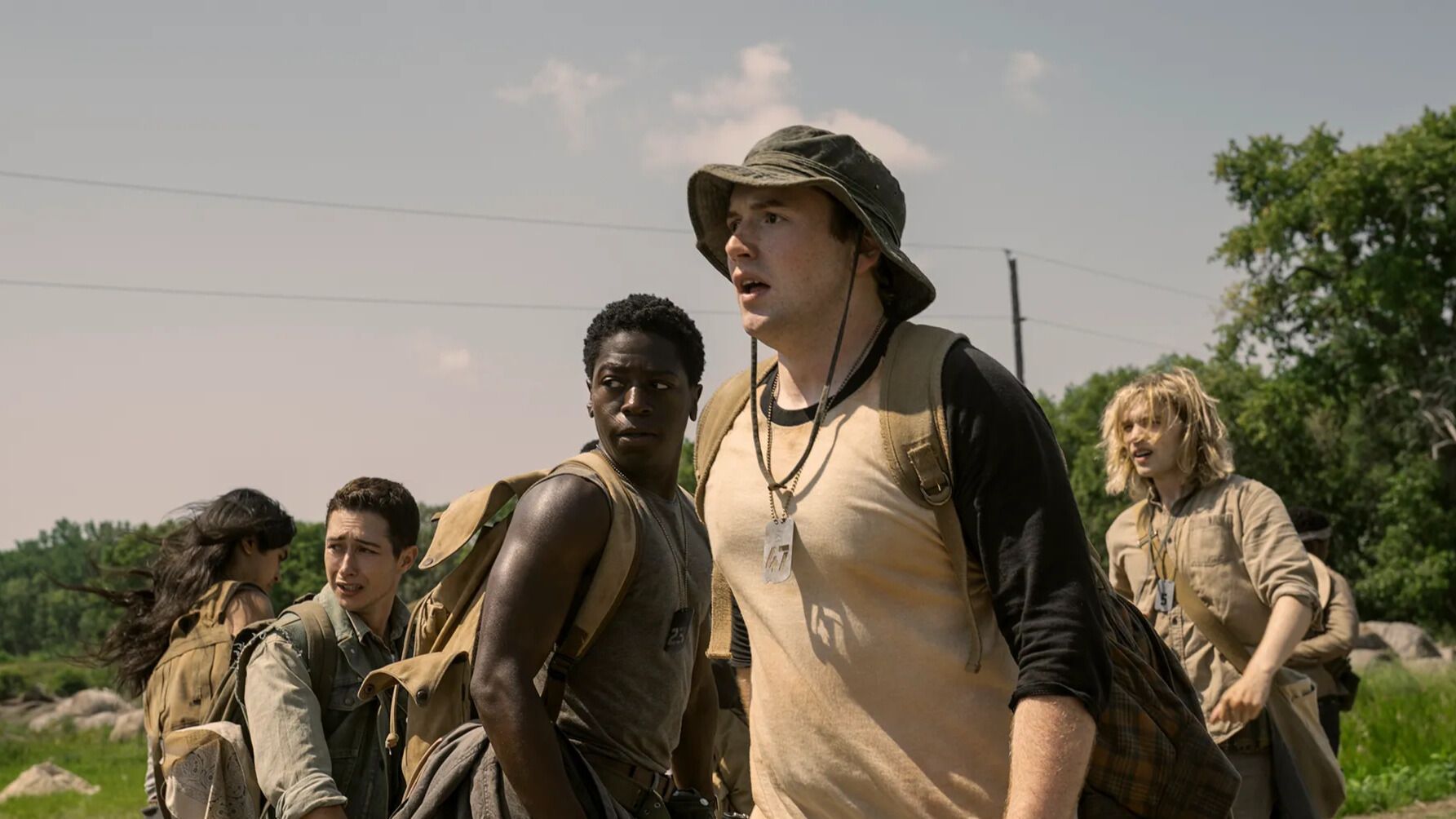 The Long Walk is the latest Stephen King adaptation to hit the big screens. (Image via Lionsgate)