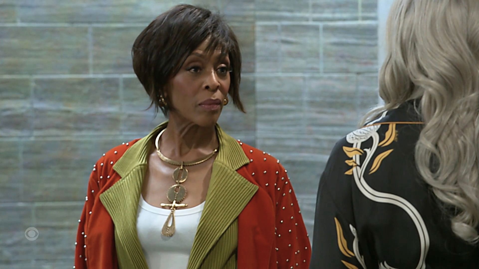 Articulette Sharon was ready to articulate some cold hard truths to Anita on Beyond the Gates | Image: CBS