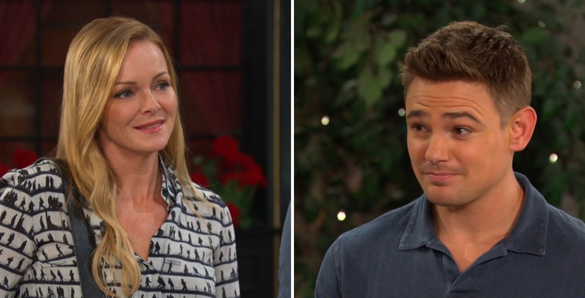 Days of Our Lives&#039; Belle and Johnny. | Image Source: Peacock