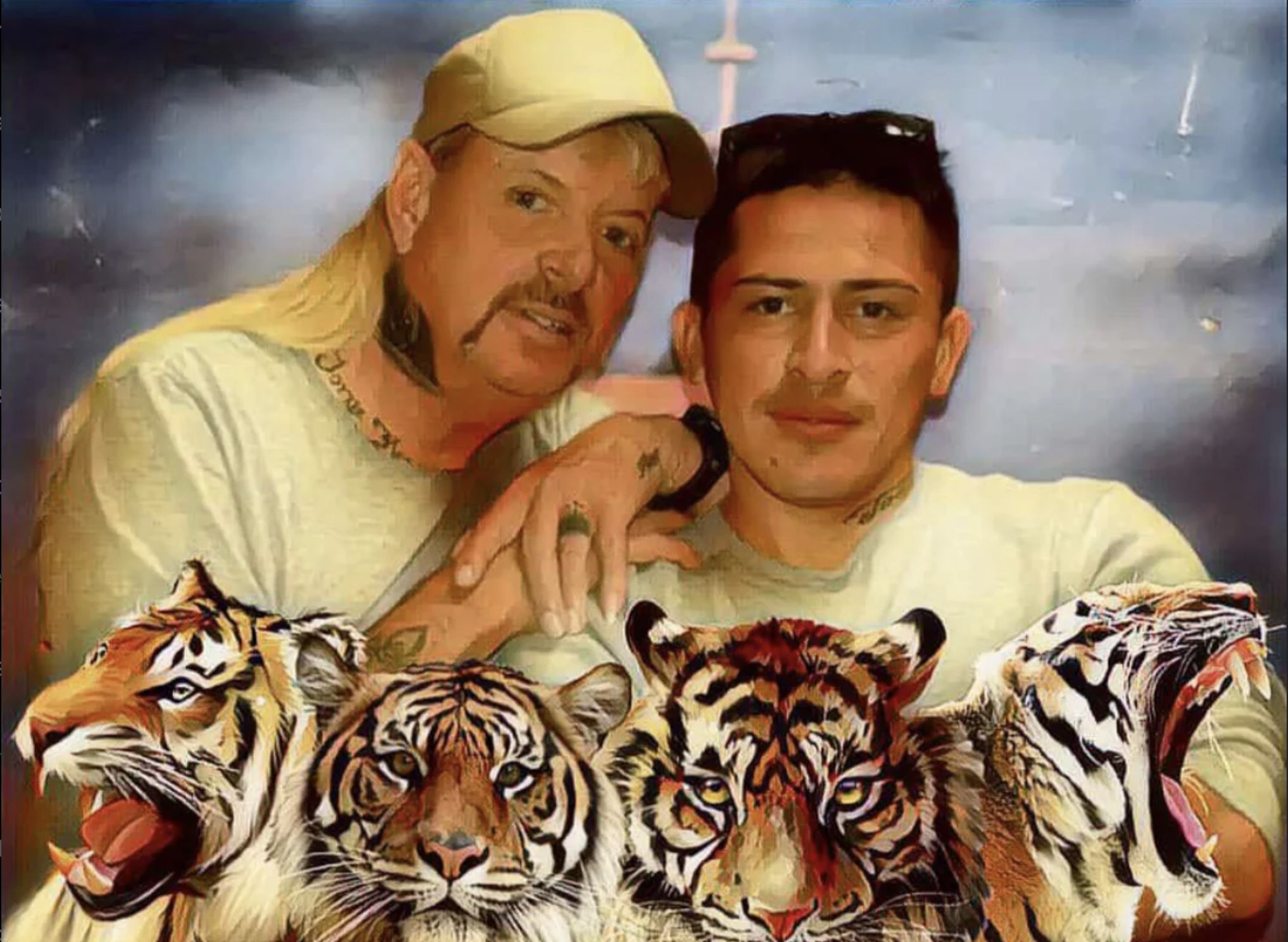 Joe Exotic and his husband, Jorge Flores (Image via Instagram/@Joe_exotic)