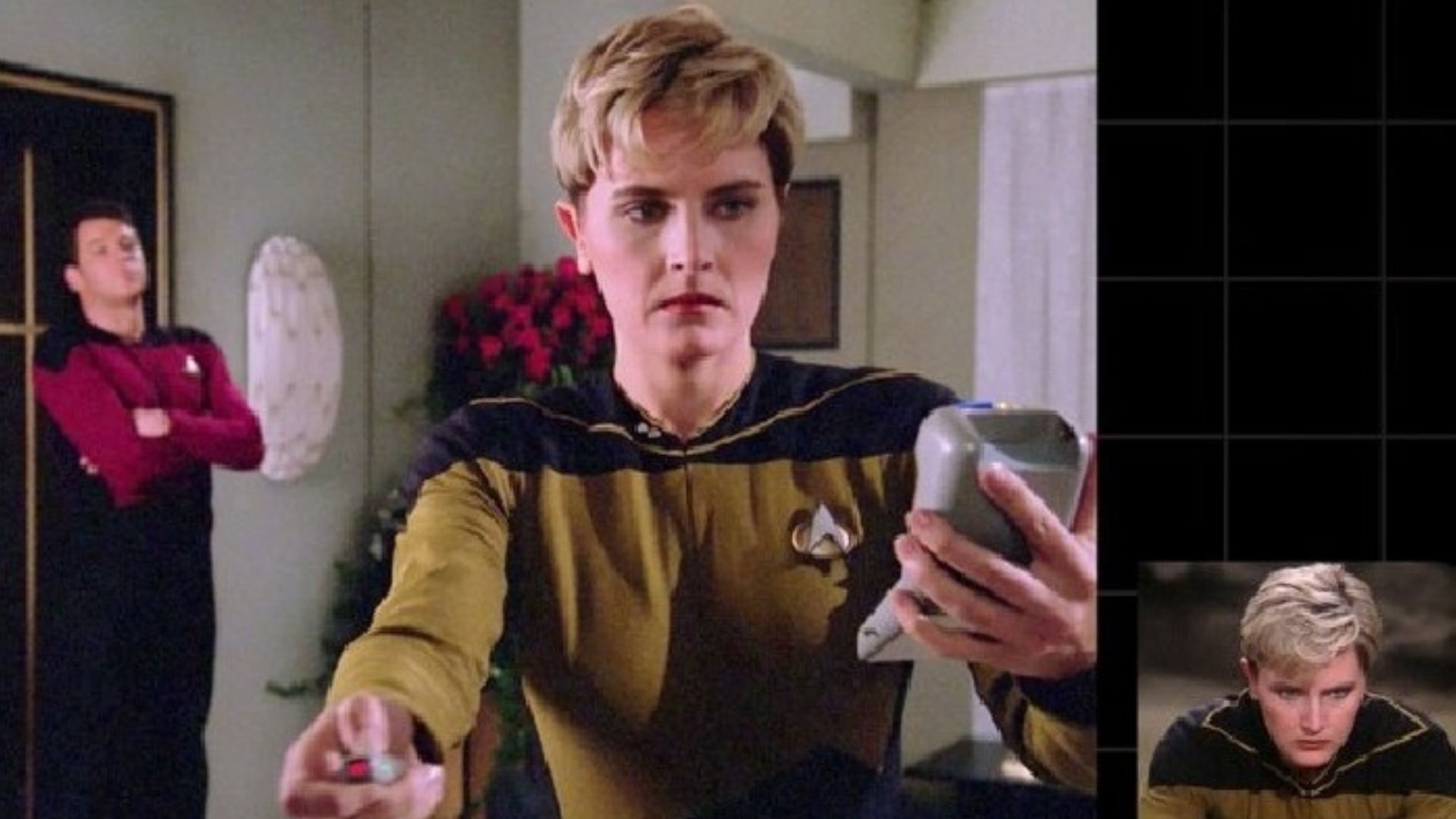 Denise Crosby played Tasha Yar in Star Trek: The Next Generation (Image Via Twitter/@StarTrek)