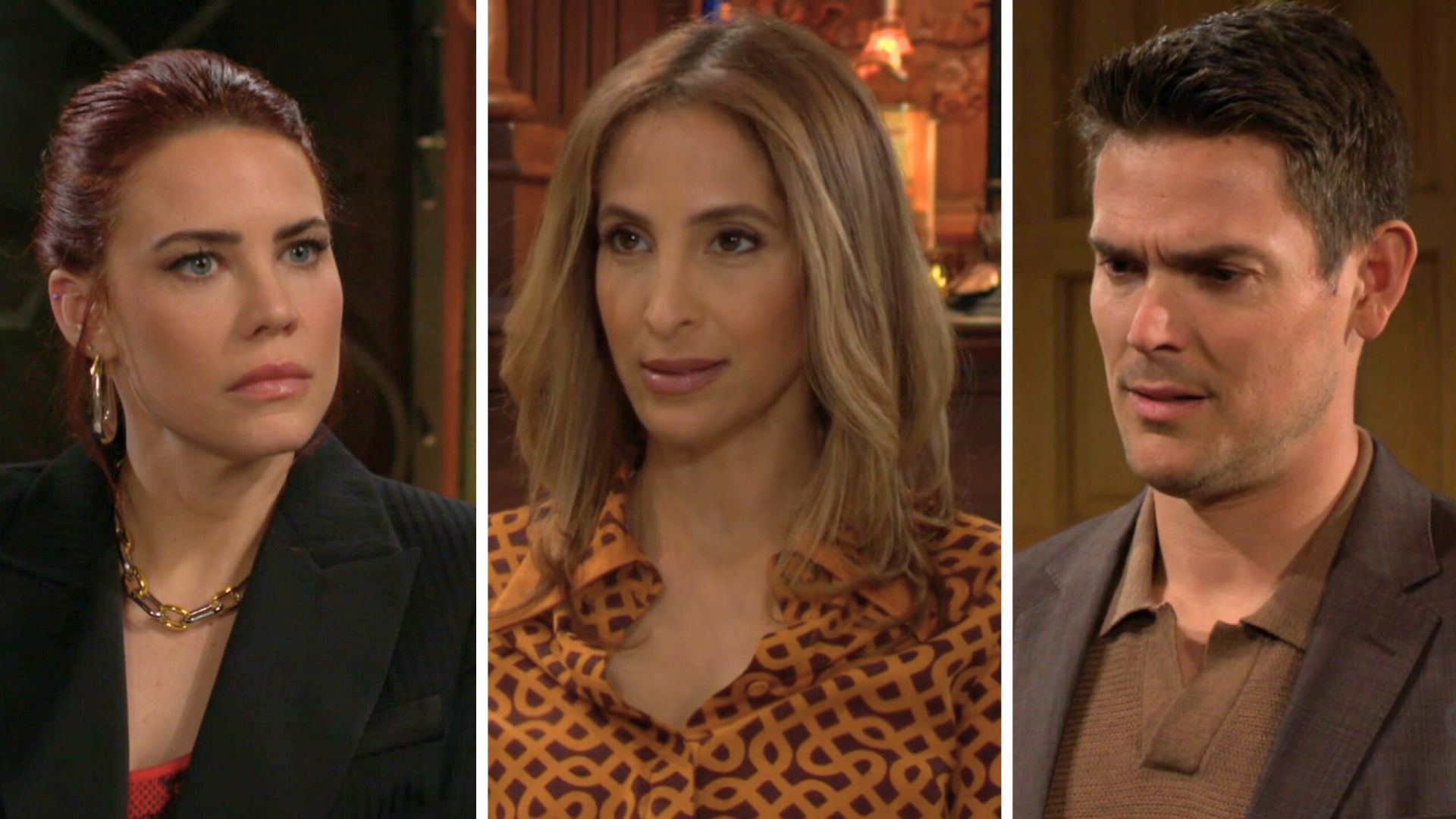 Sally, Lily, and Adam on The Young and the Restless | Image: CBS