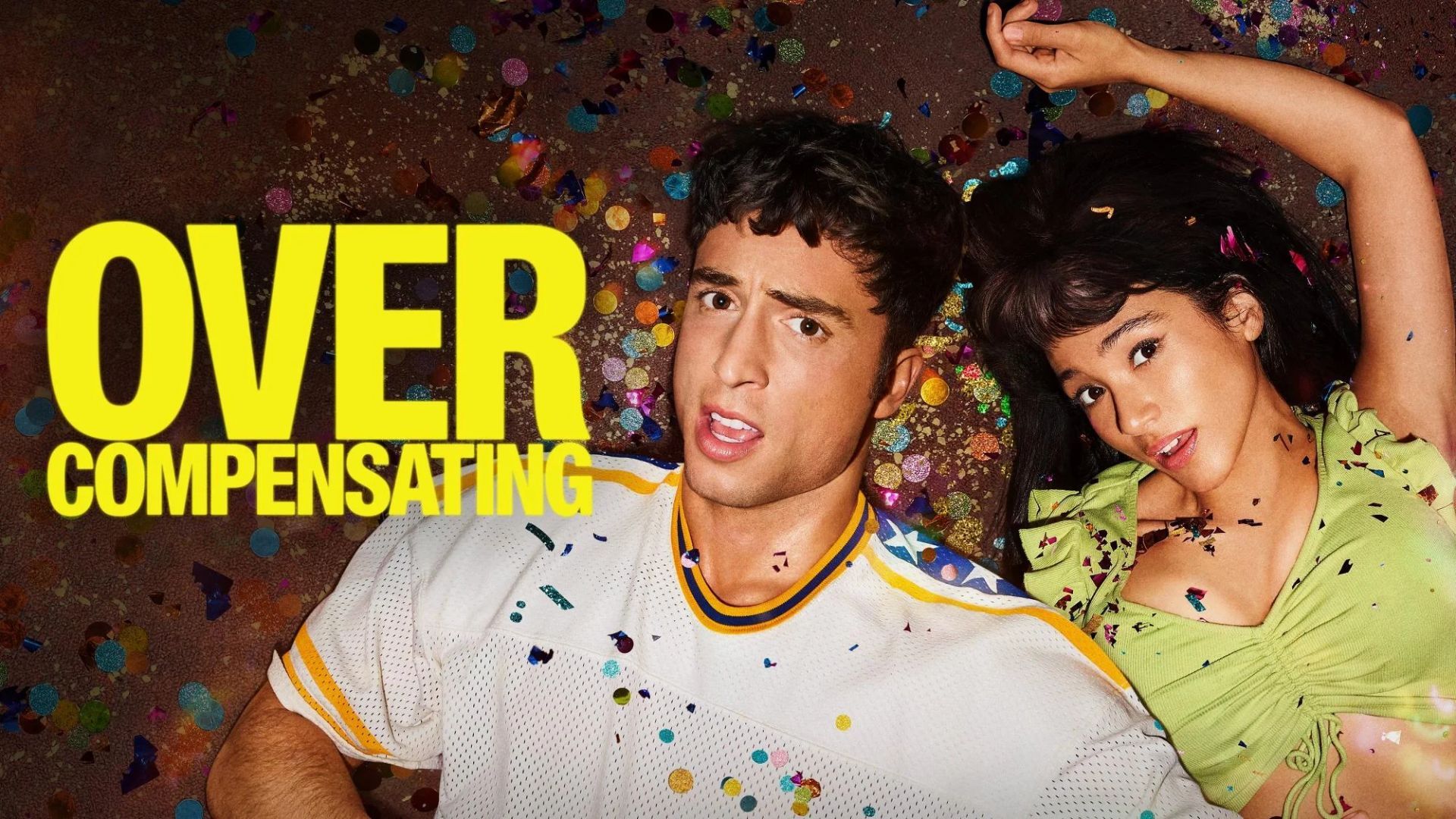 Promotional poster for Overcompensating | Image via Prime Video