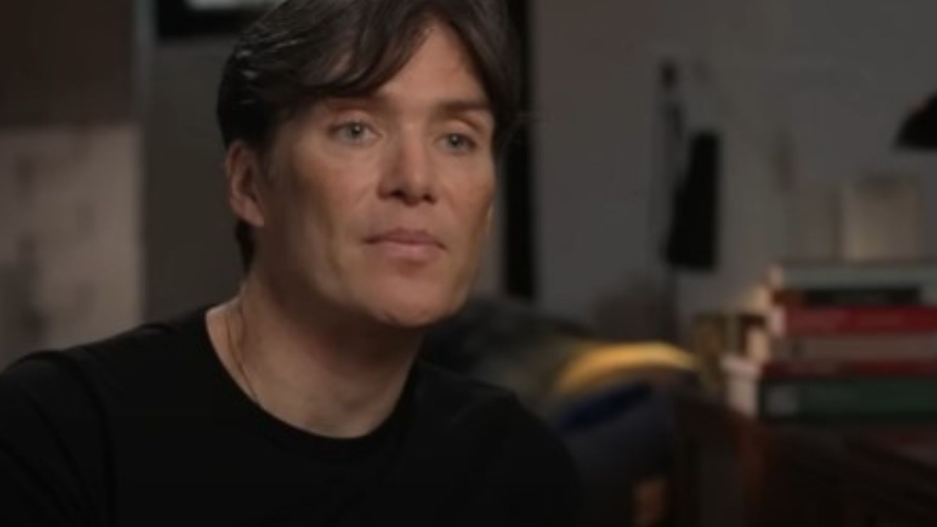 Cillian Murphy talking about turning off his characters | Image source: 60 Minutes on YouTube