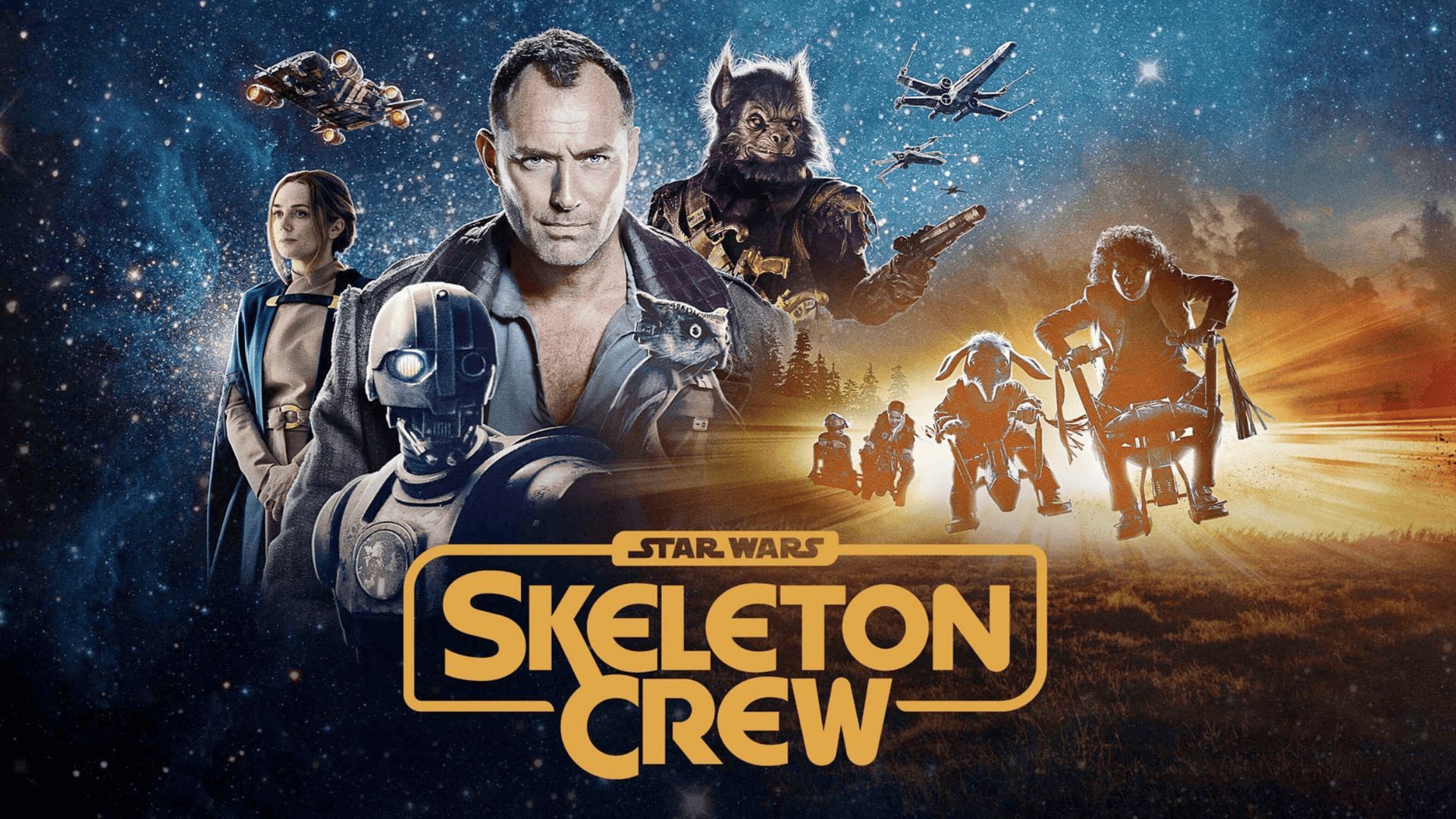 Promo photo for Star Wars: Skeleton Crew | Image via: Disney+
