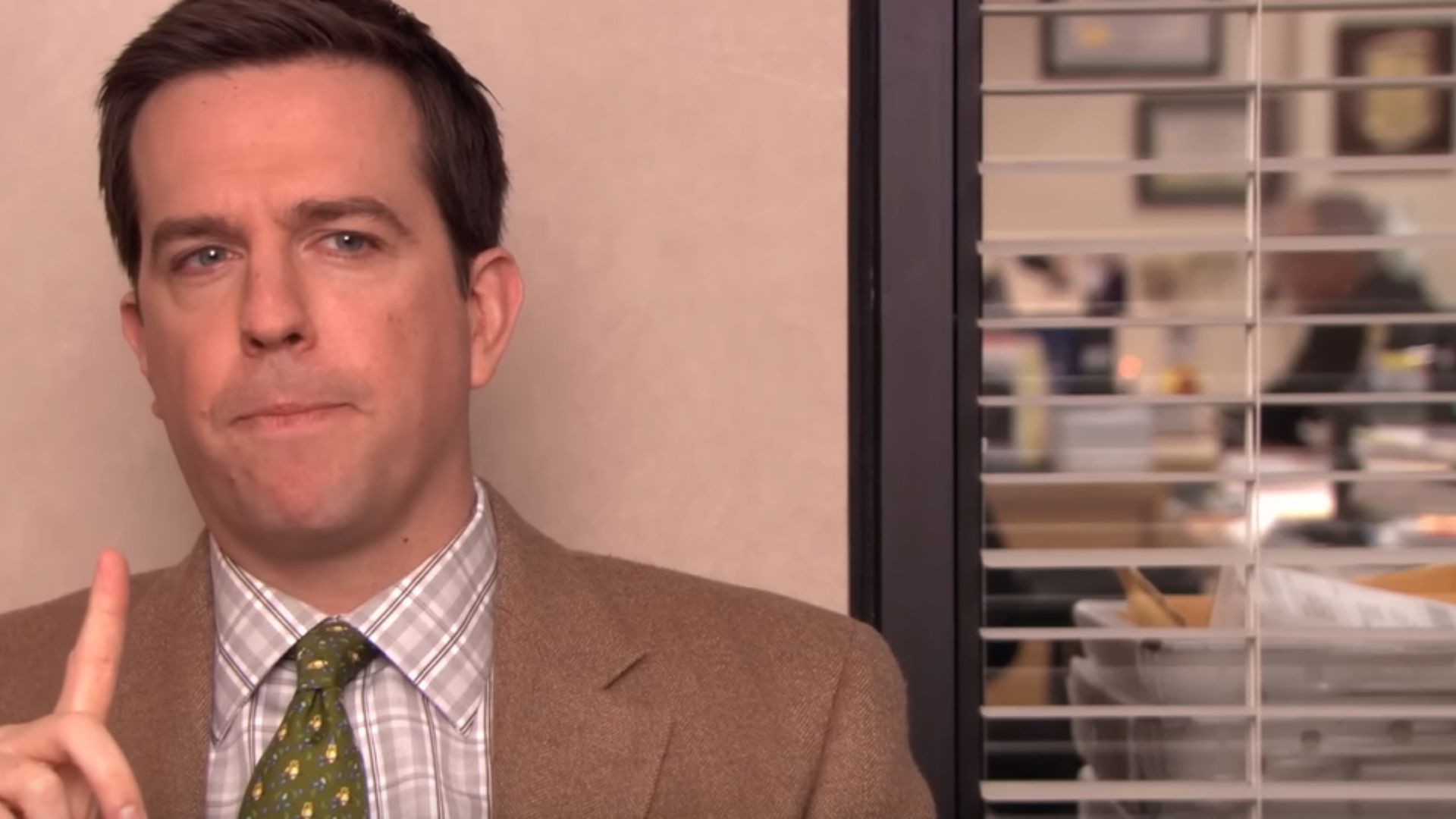 Andy Bernard. Image via. The Office, YouTube