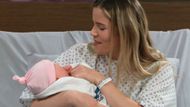 Sasha is just happy to have a healthy baby | Image: ABC