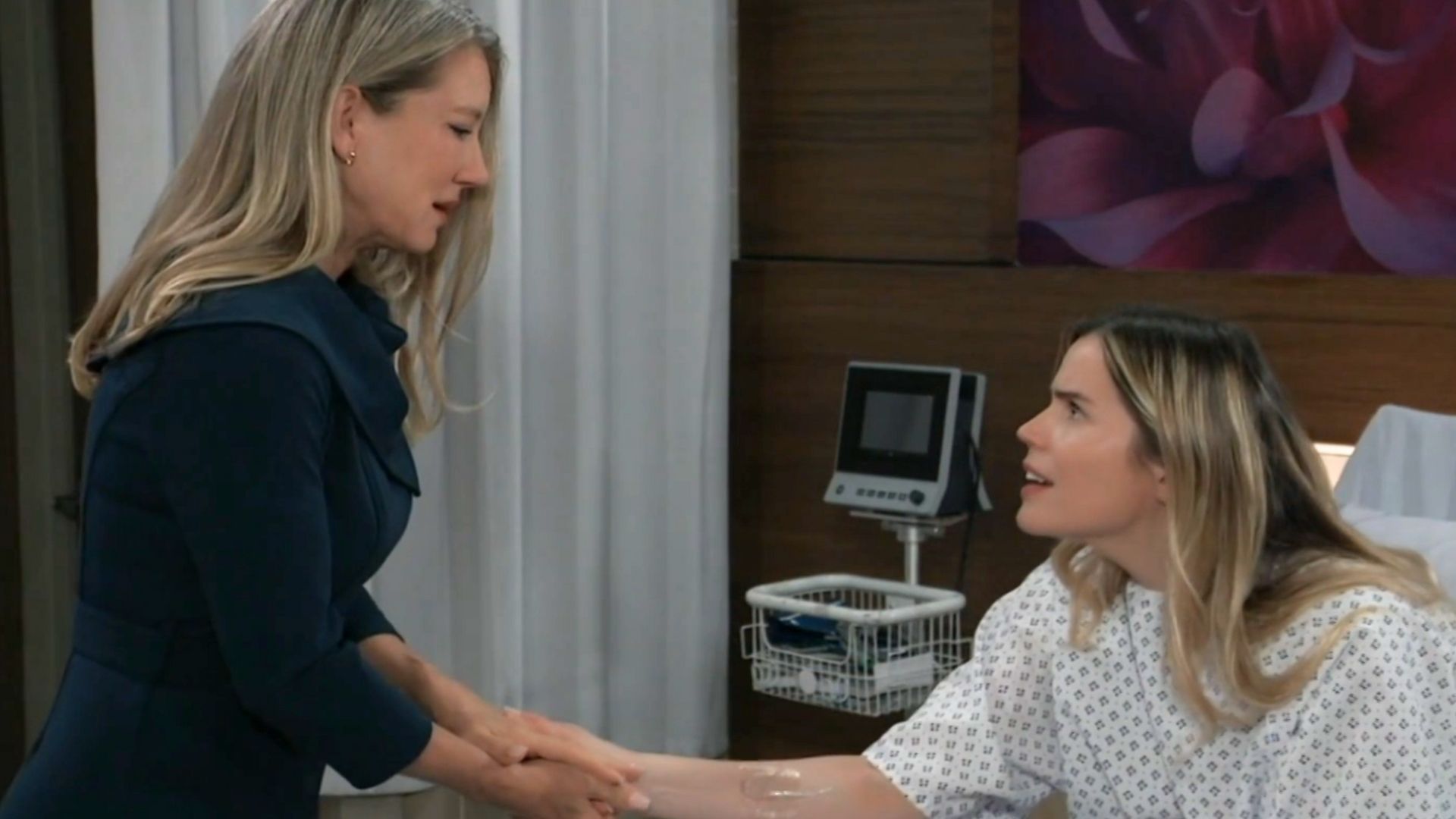 Nina confessed to Sasha on General Hospital | Image: ABC