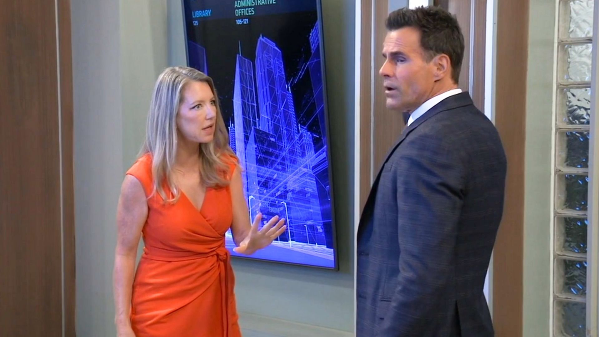 Nina doesn&#039;t want to even look at Drew | Image: ABC