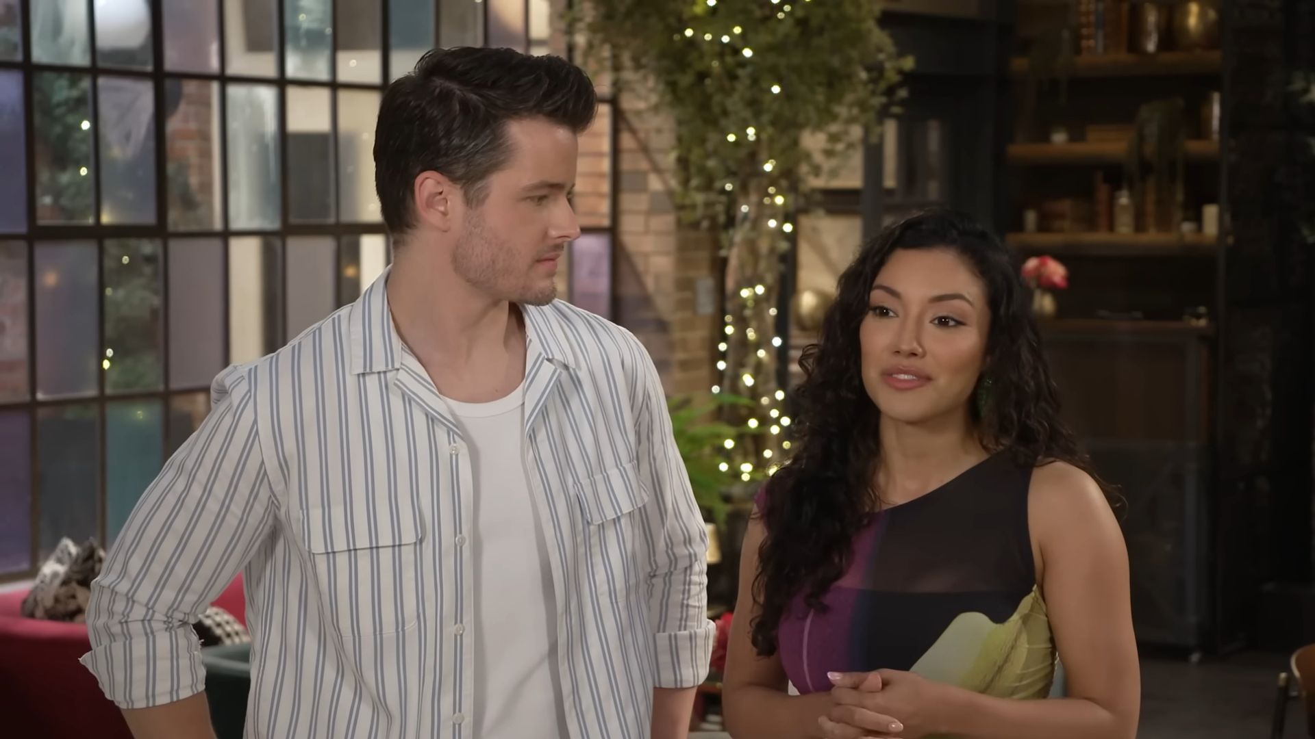 Michael Mealor and Zuleyka Silver of The Young and the Restless | Image: YouTube/Y&amp;R Insider