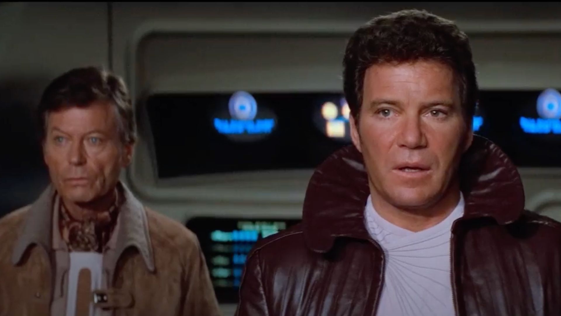 Admiral James T. Kirk in Star Trek III: The Search for Spock (Image via YouTube/Paramount Movies)