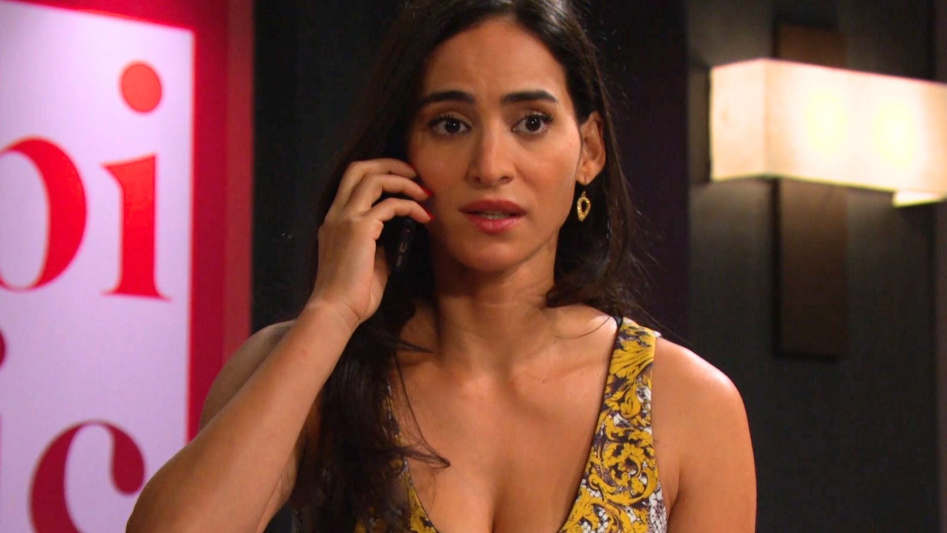 Gabi couldn&#039;t wait to call Rafe on Days of our Lives | Image: Peacock