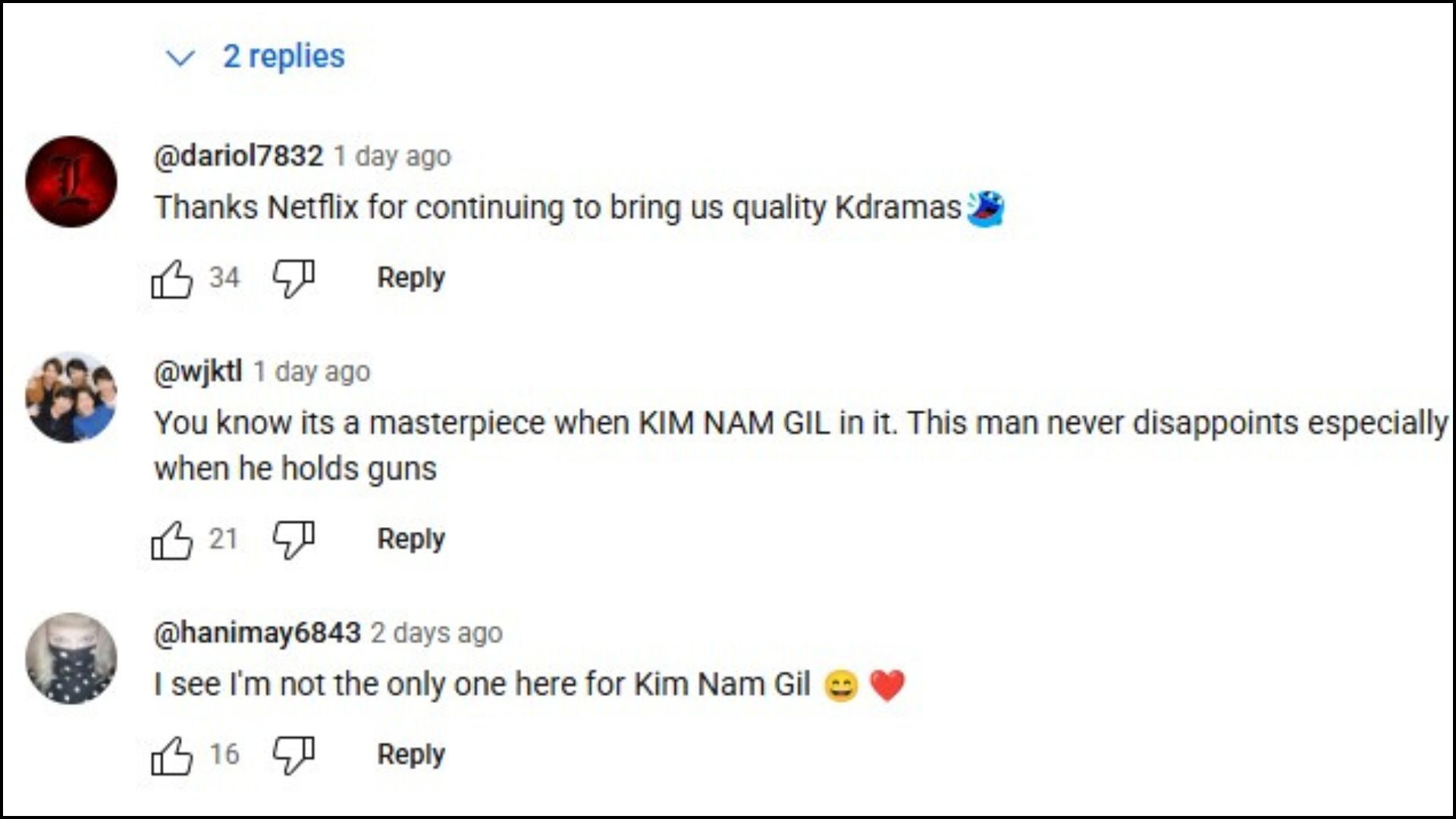 Fans react to Kim Nam-gil&#039;s casting in the upcoming K-drama Trigger | Image source: Netflix/YouTube