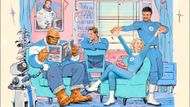 Part of the poster for The Fantastic Four: First Steps | Image via: Marvel