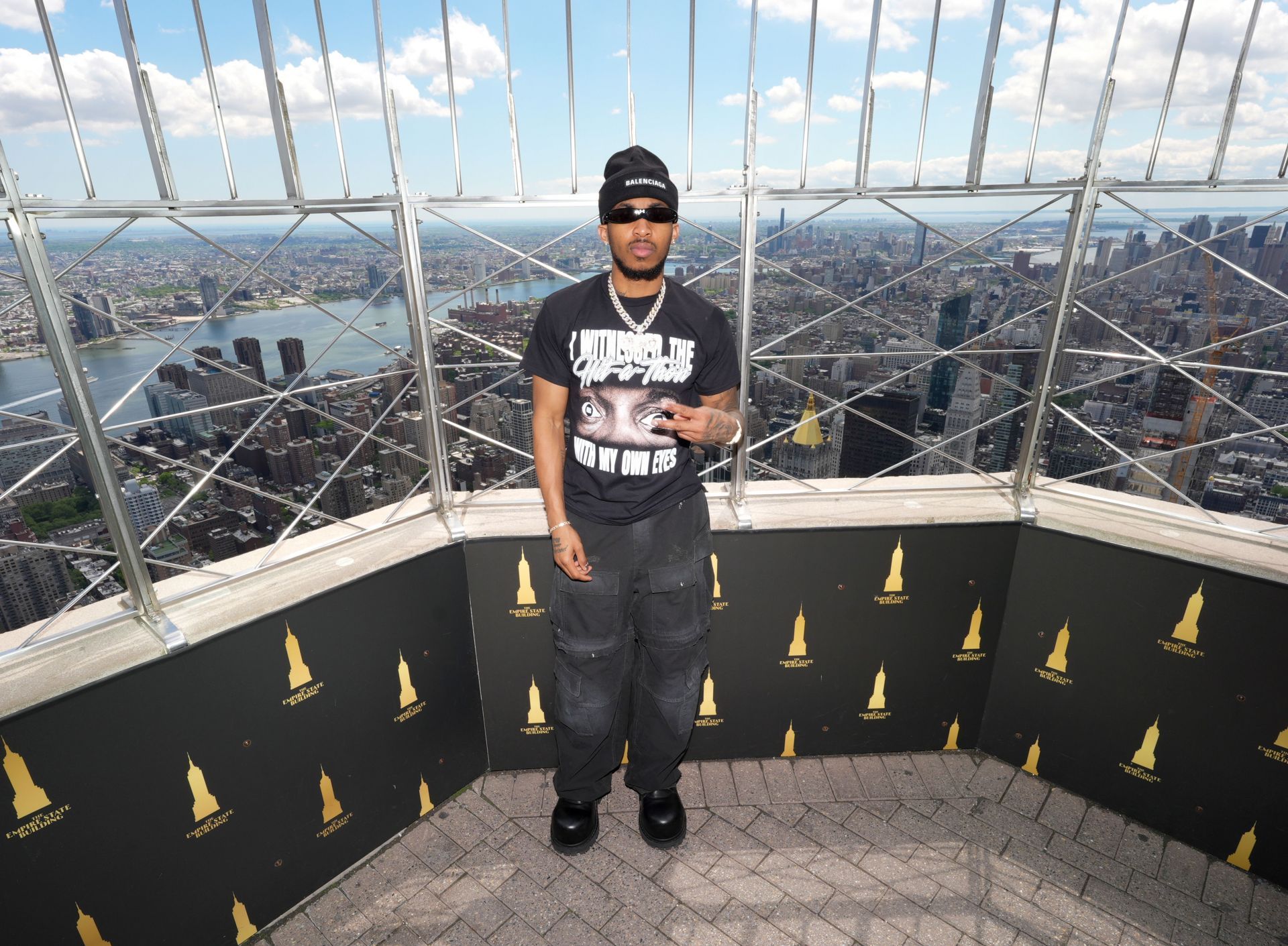 DDG Visits the Empire State Building - Source: Getty
