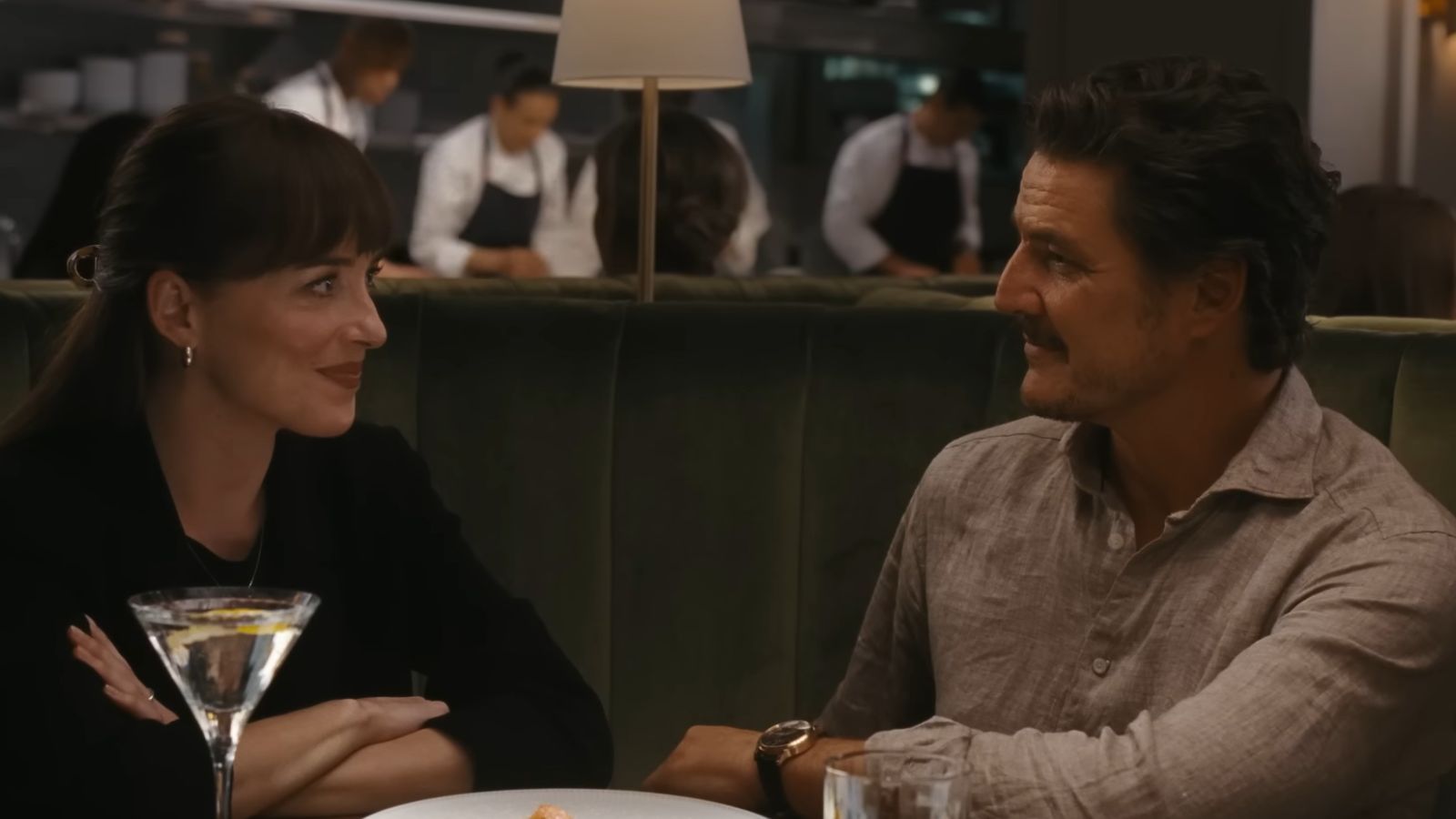 Still from Materialists (Image via YouTube @/A24)