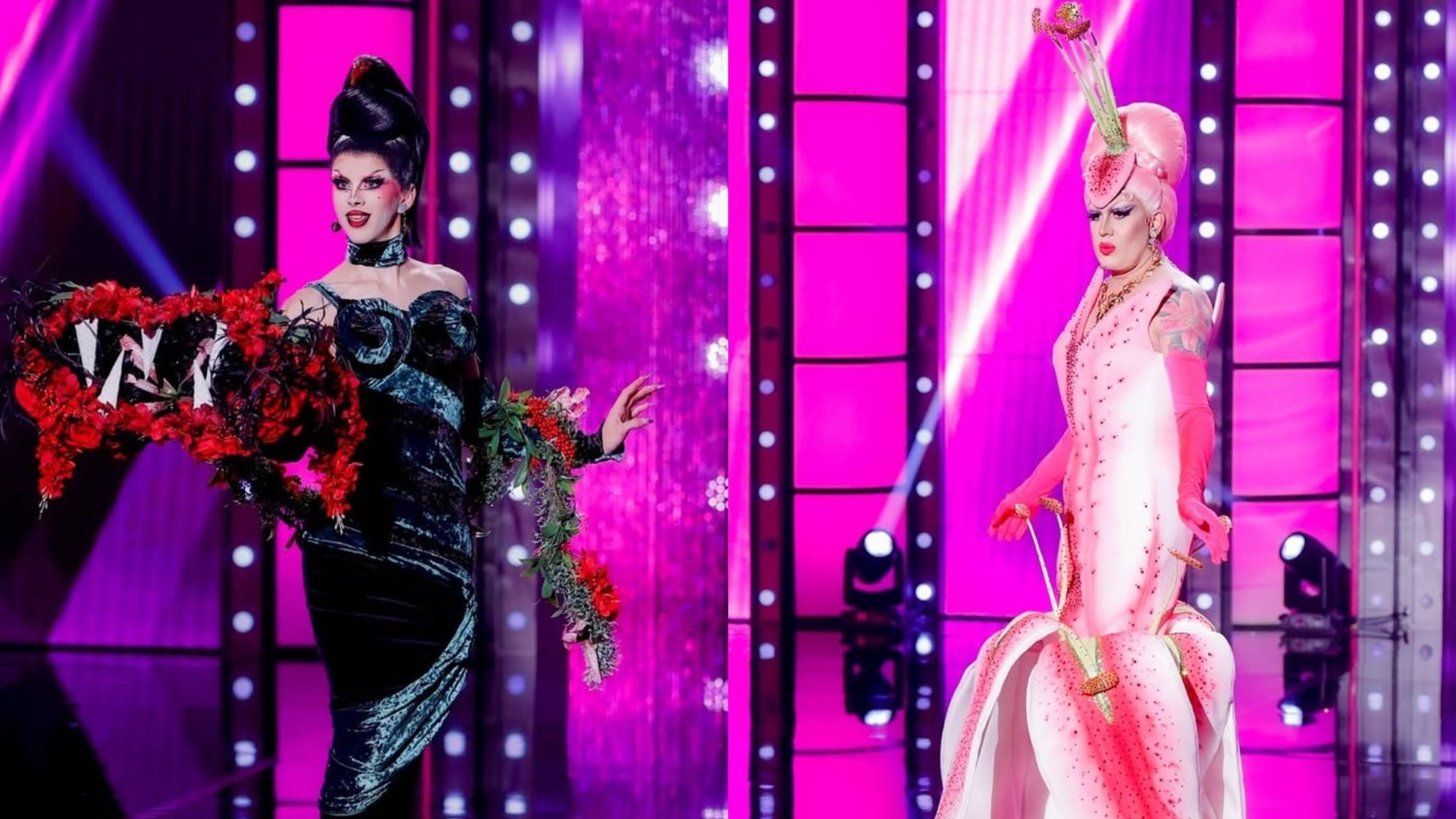 Lydia and Tina from RuPaul