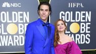 Sacha Baron Cohen & Isla Fisher (Image via Getty)