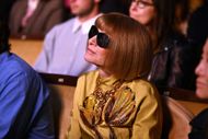 Anna Wintour at a Broadway opening night (Image via Getty)