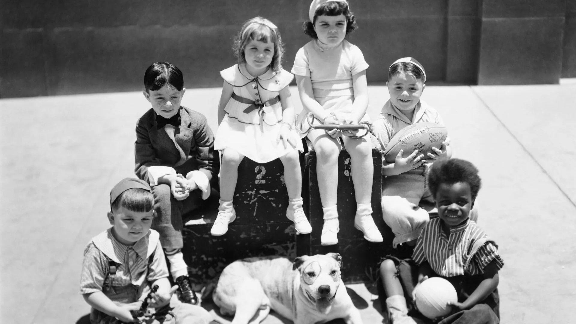 Cast of The Little Rascals (Image via Getty)