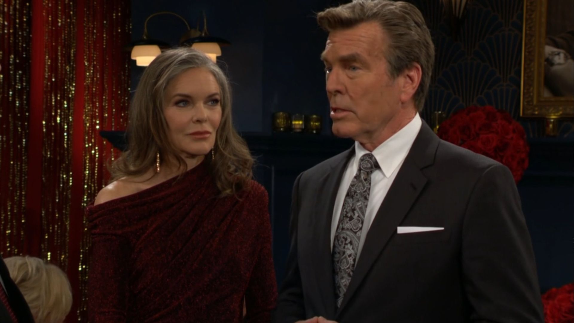 Jack (Peter Bergman) and Diane (Susan Walters) entertain another invitation on The Young and the Restless  l  Image: CBS