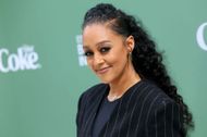 Tia Mowry at the 2025 ESSENCE Black Women In Hollywood Awards - Red Carpet - Source: Getty