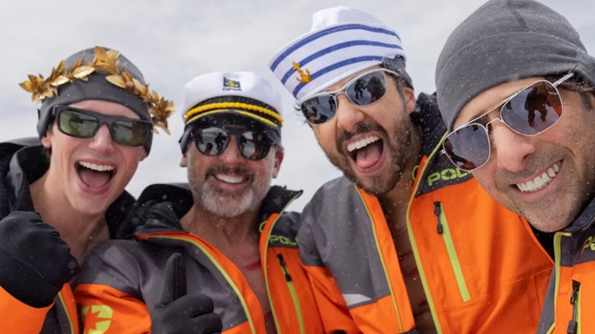 The four billionaire friends from Mountainhead (Image via Max)