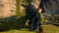 Toothless and Hiccup in How to Train Your Dragon | Image via DreamWorks Animation