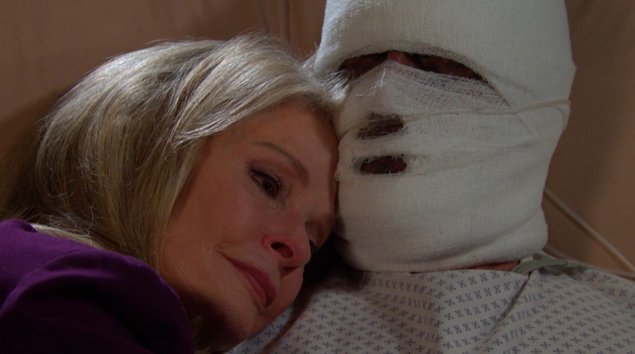 Marlena (Deidre Hall) said a devastating final goodbye. \Image: Peacock