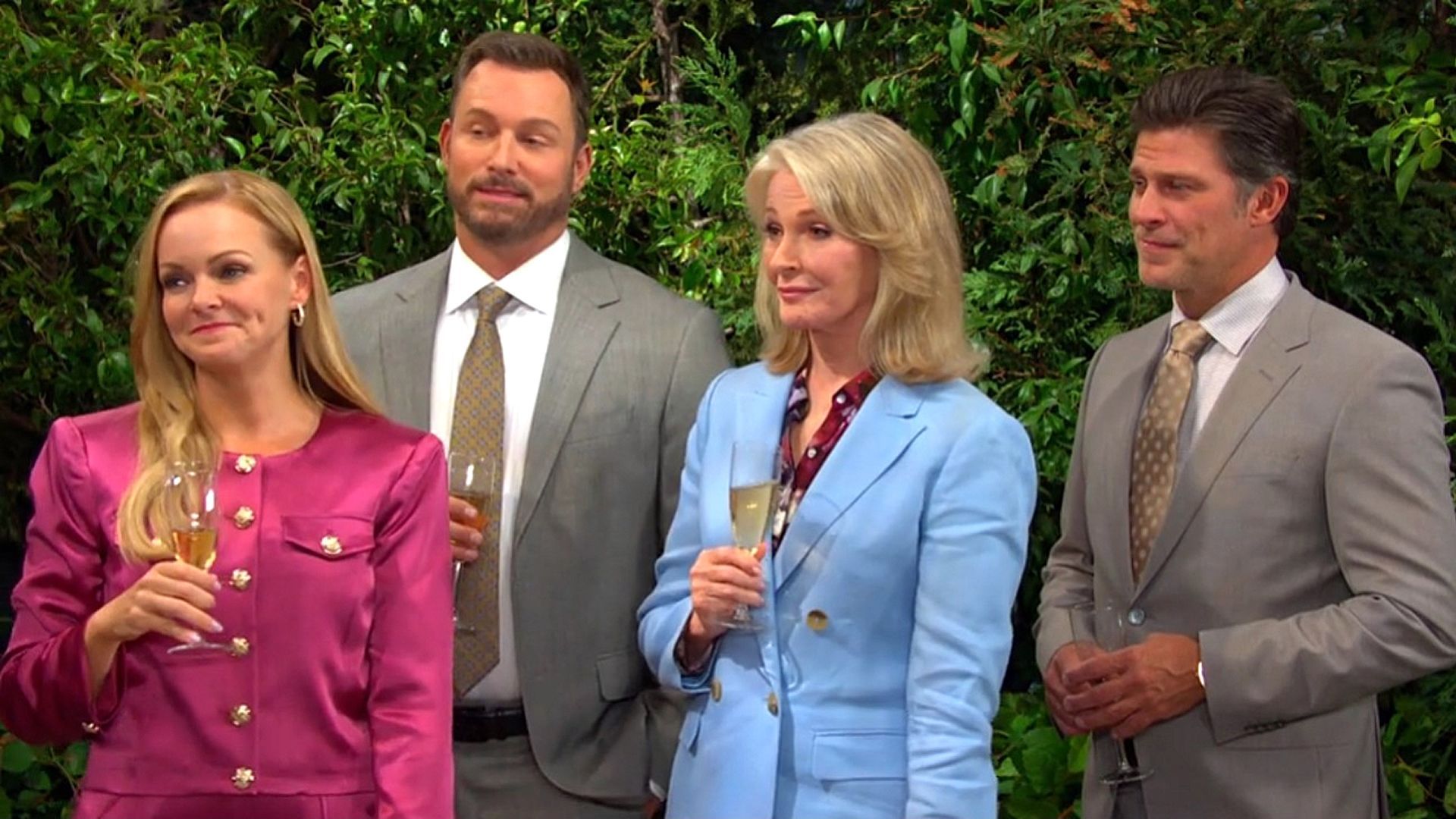 Days of Our Lives&#039; wedding attendees. | Image Source: Peacock