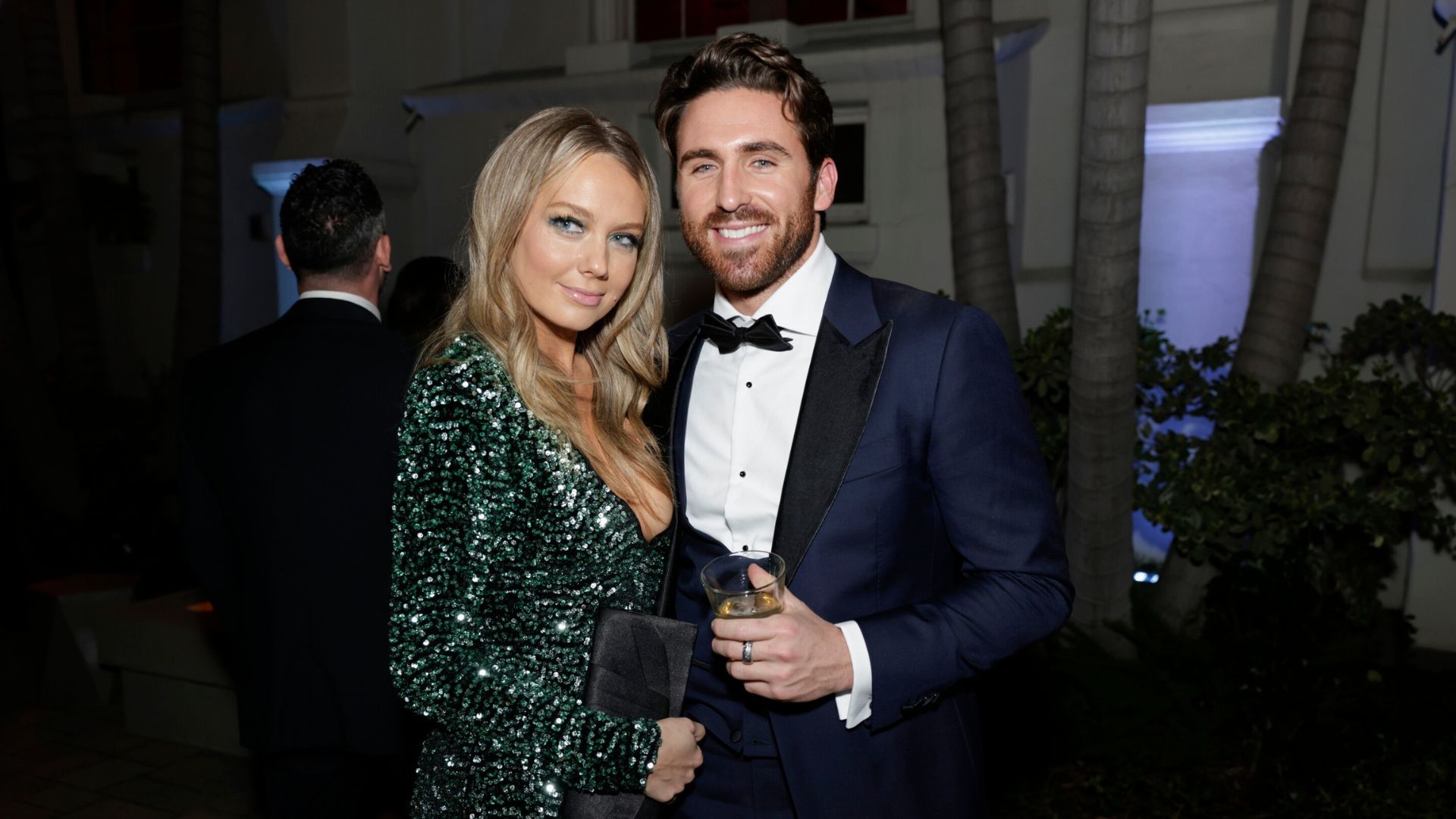Melissa Ordway (Abby) posed for a photo with Conner Floyd (Chance) at The Young and the Restless 50th Anniversary party in 2023 | Image: Francis Specker/CBS