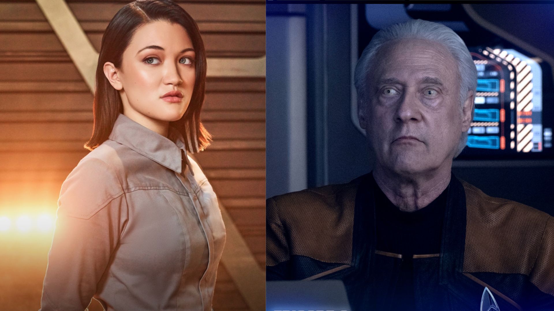 Data and Soji Asha in Star Trek Picard (Image via X/ Star Trek on Paramount +)