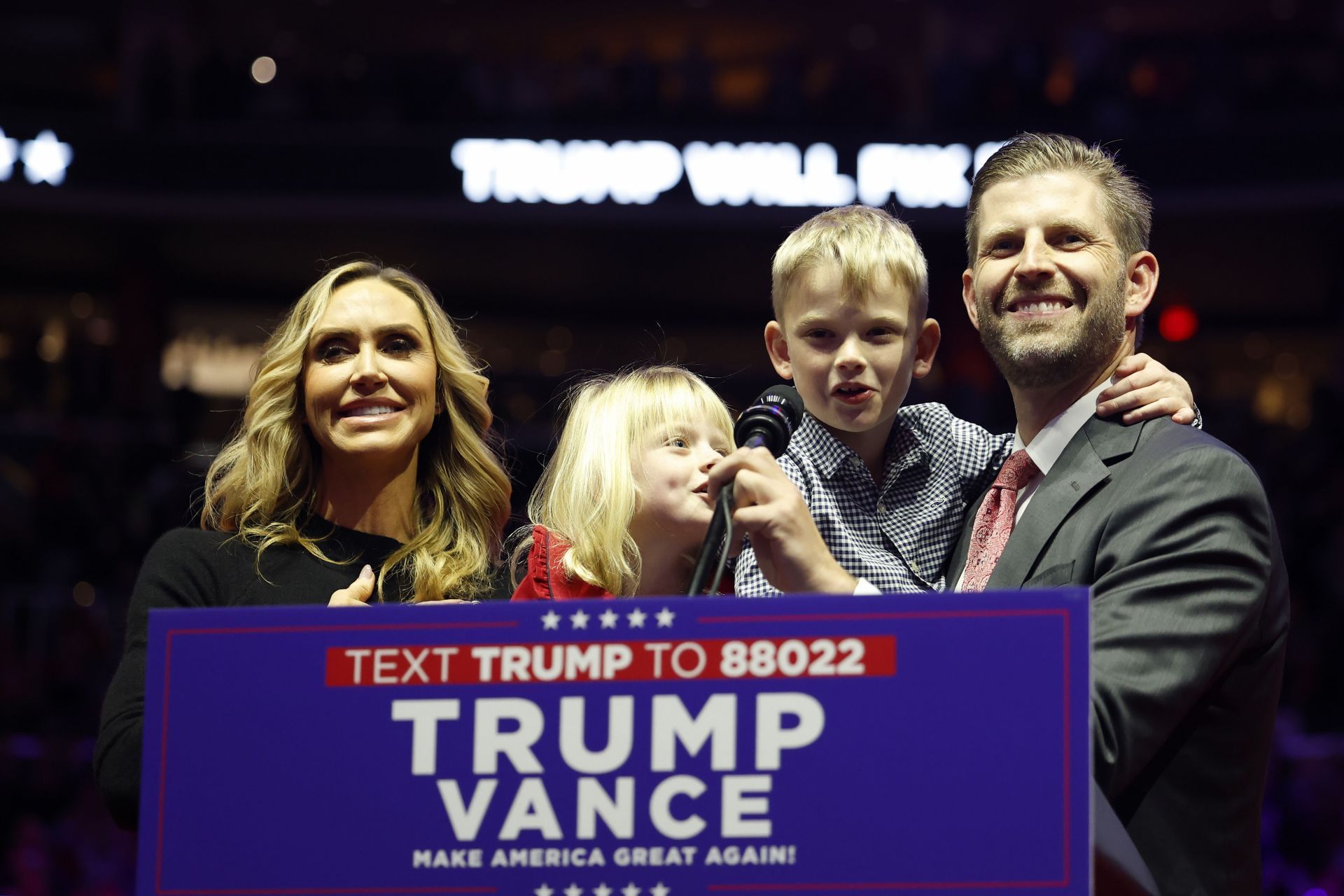 Donald Trump Holds Victory Rally In Washington DC (Image via Getty)