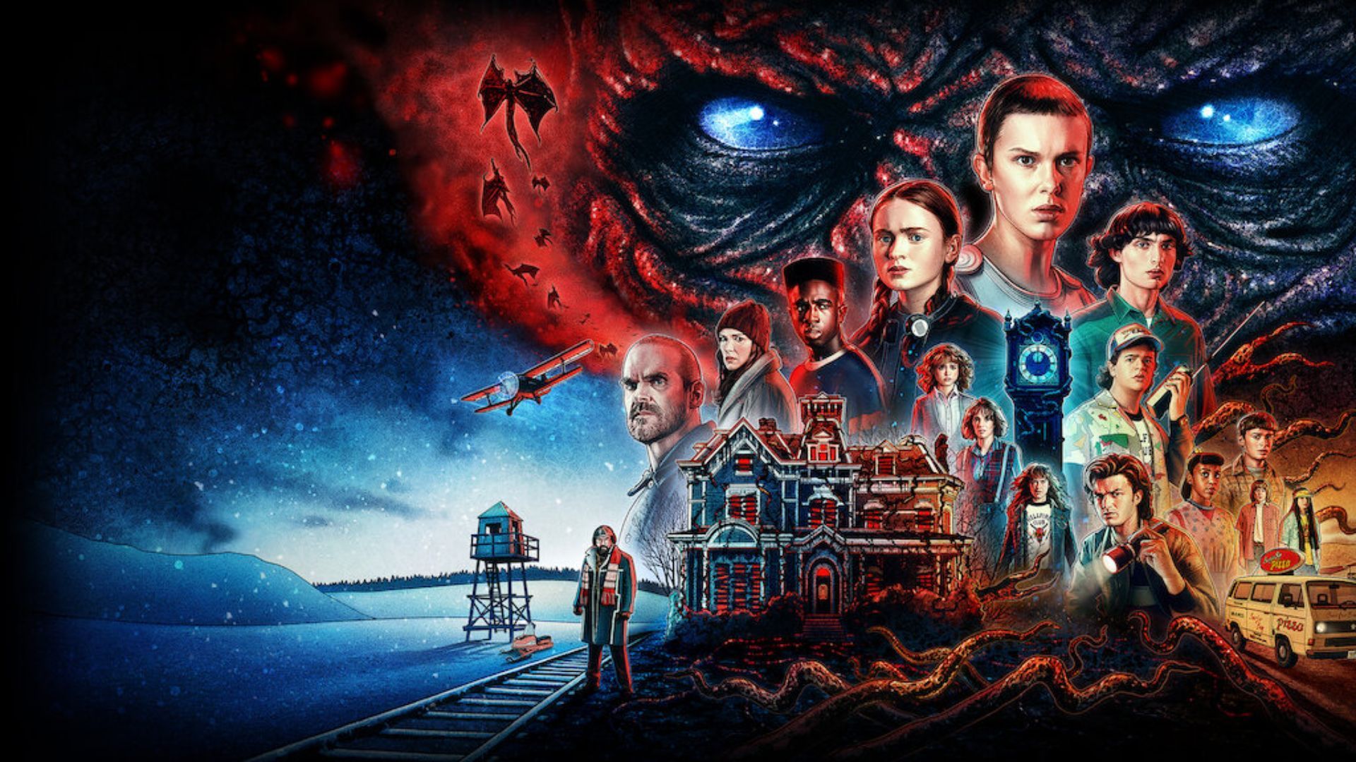 Exclusive Streaming of Stranger Things | Image via Netflix