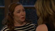 Tessa (Cait Fairbanks) tried to get Mariah (Camryn Grimes) to stay on The Young and the Restless | Image: CBS