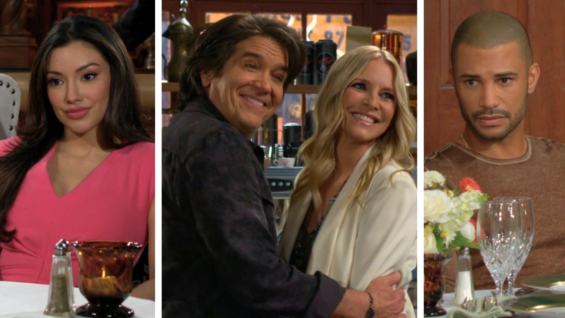 Audra, Danny, Christine, and Holden on The Young and the Restless | Image: CBS