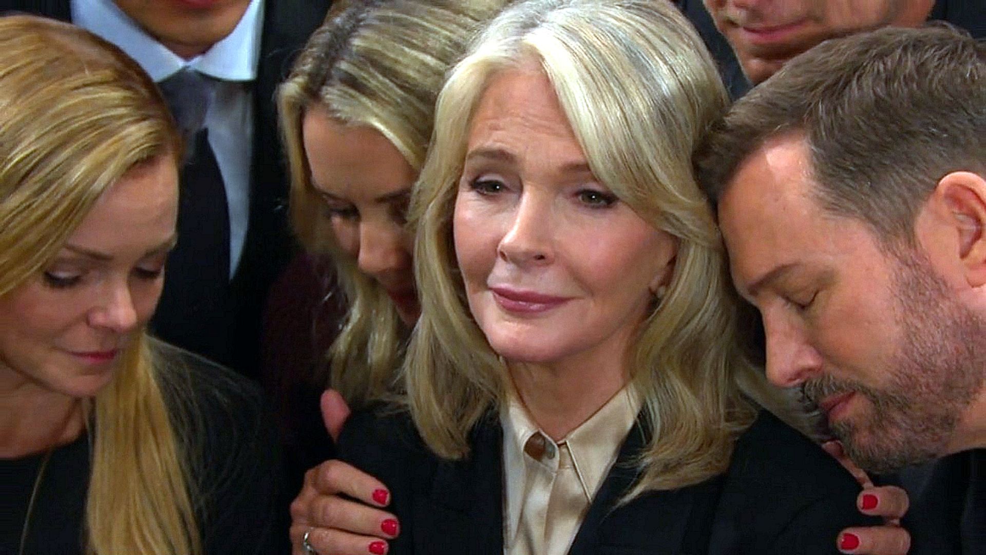 Days of Our Lives&#039; Marlena, Belle, Carrie, and Brady. | Image Source: Peacock