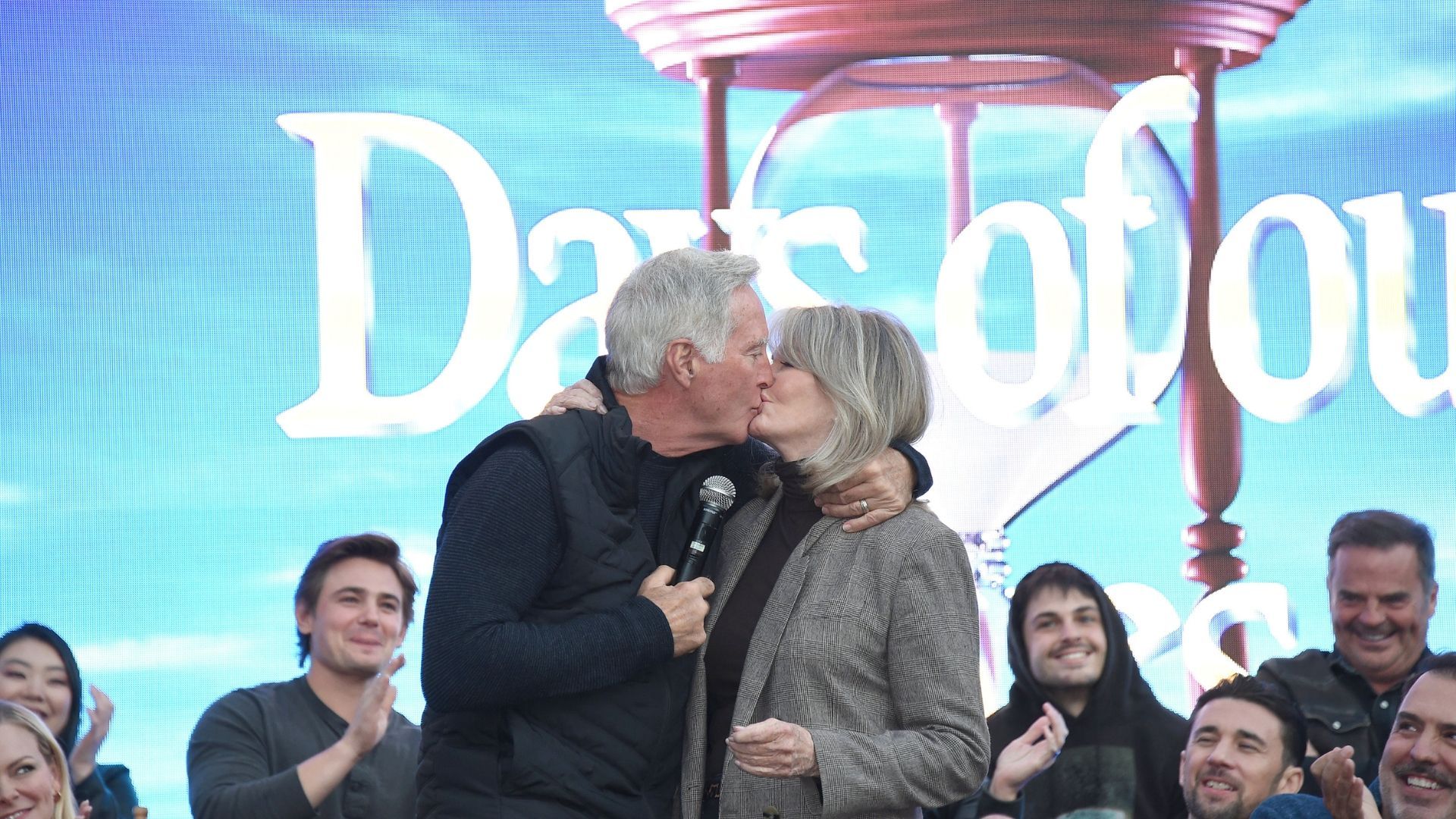 At Day of DAYS, Drake Hogestyn (John) and Deidre Hall (Marlena) gave Days of our Lives fans what they wanted | Image: JPI
