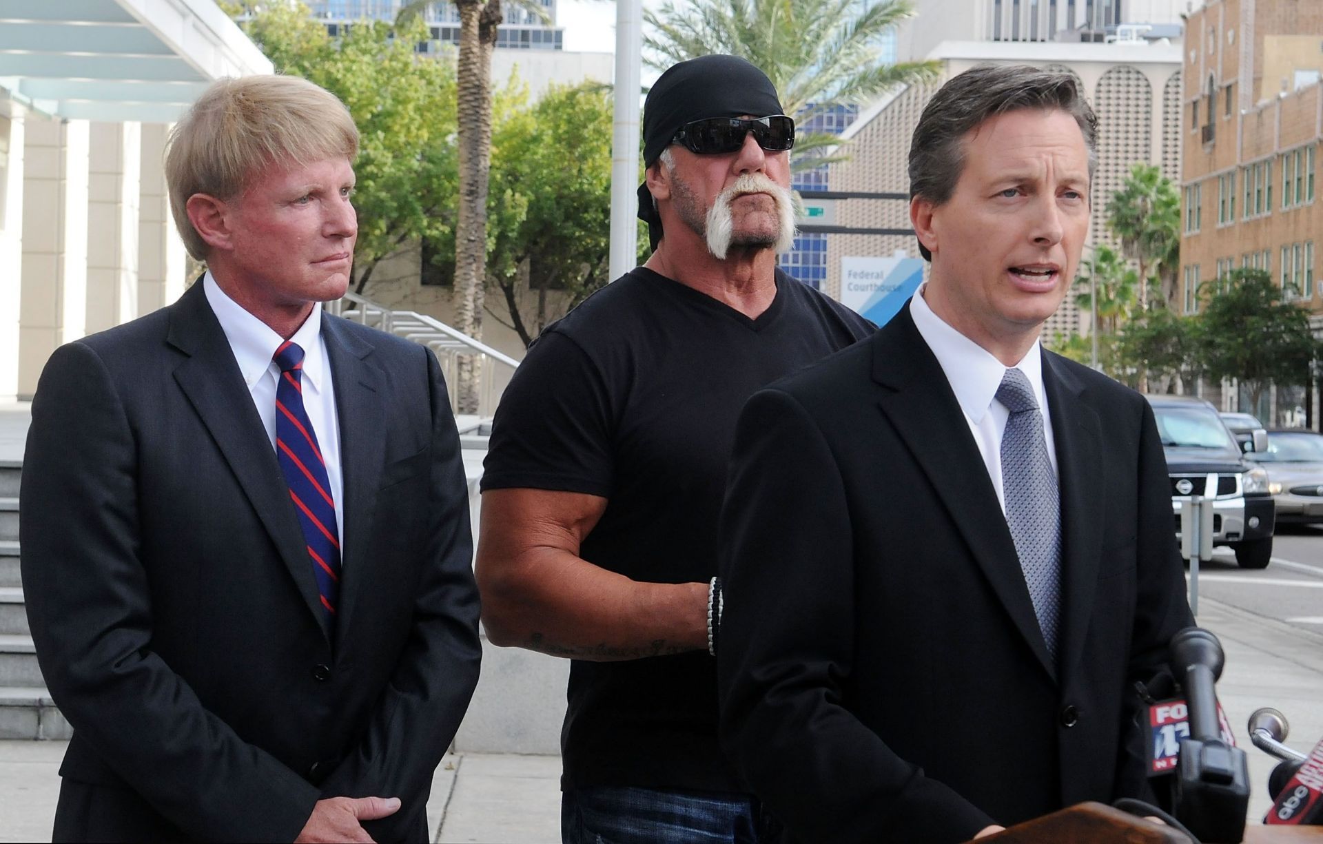 Hulk Hogan And Attorneys Press Conference - Source: Getty