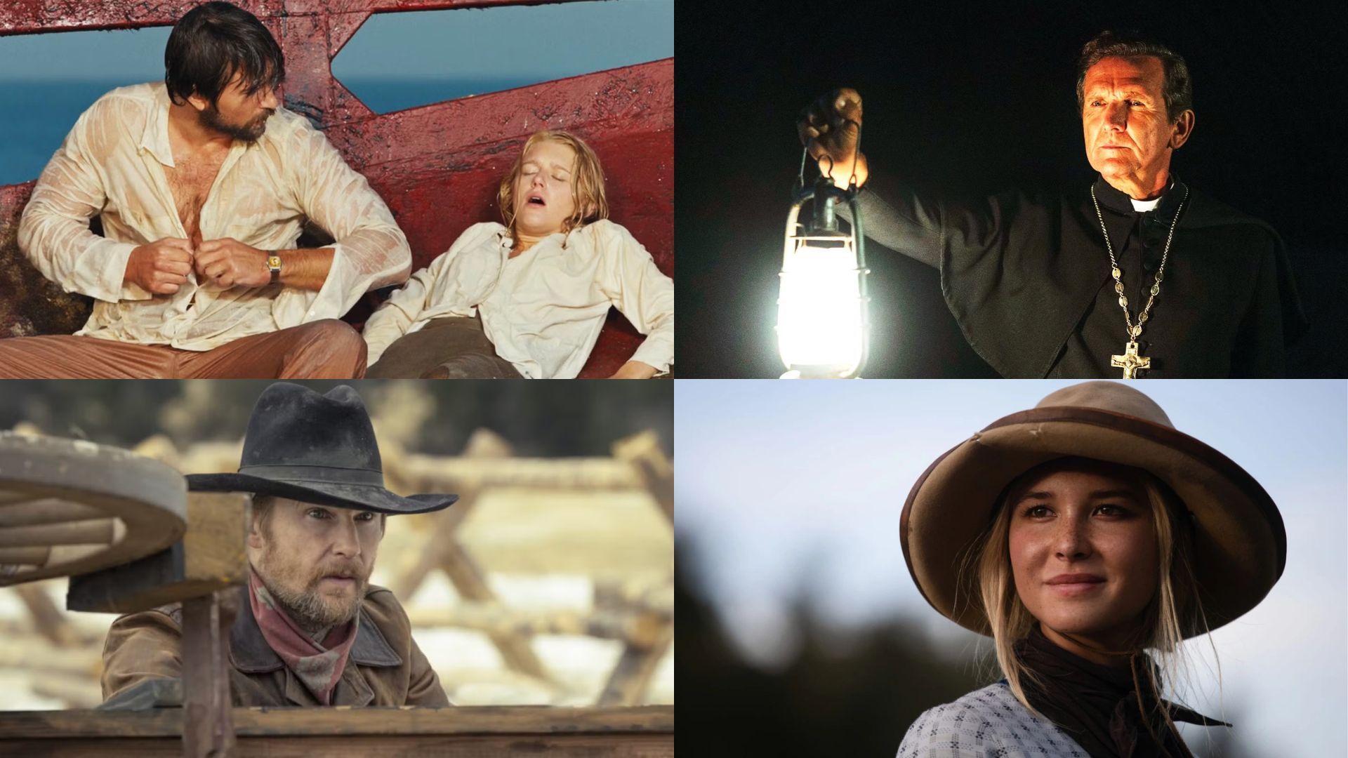 1923 characters and their unforgettable scenes | Images via Paramount+ and Prime Video